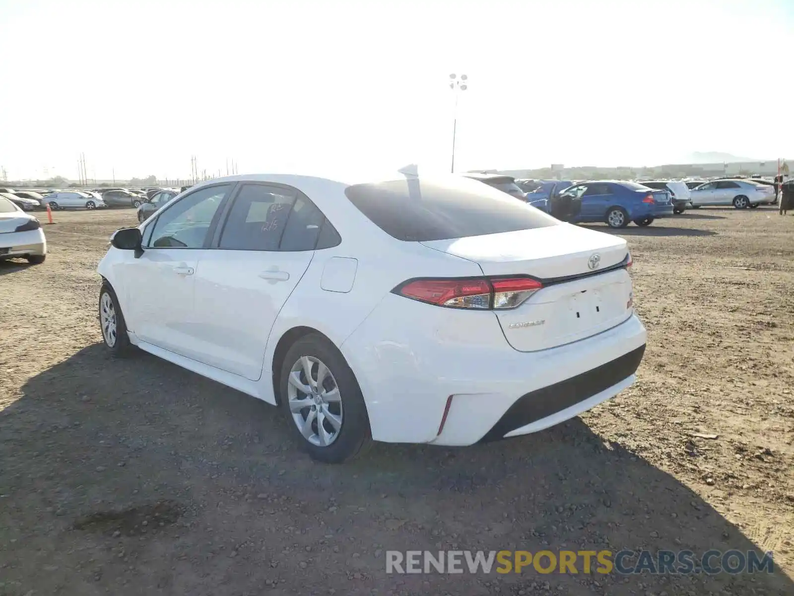 3 Photograph of a damaged car 5YFEPRAE9LP145497 TOYOTA COROLLA 2020