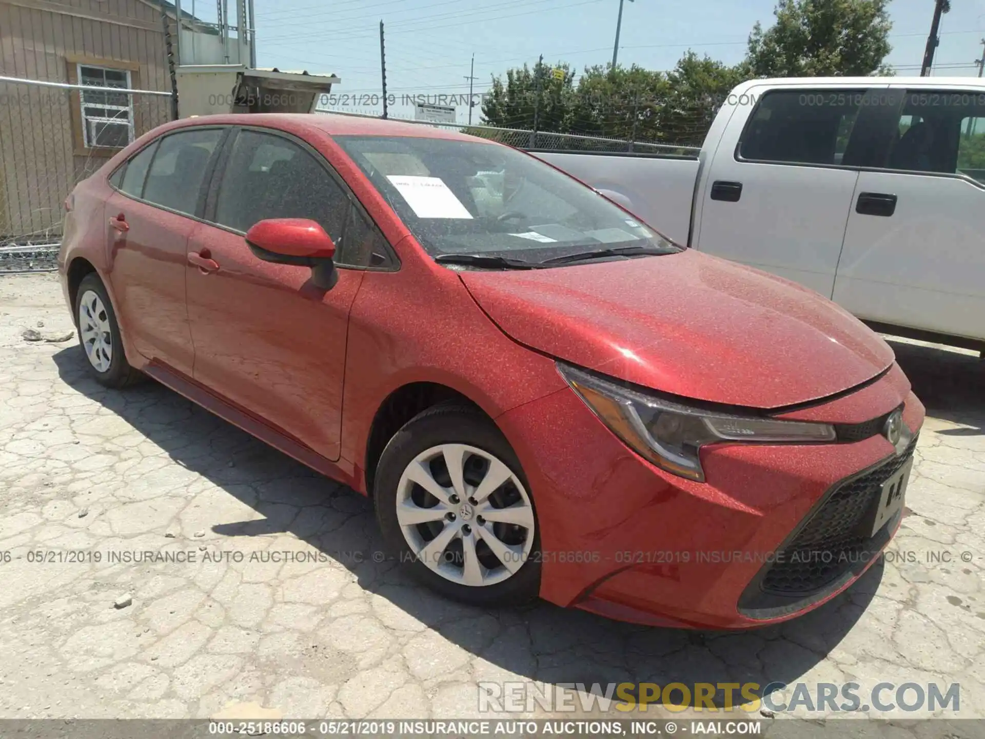 1 Photograph of a damaged car 5YFEPRAEXLP004812 TOYOTA COROLLA 2020