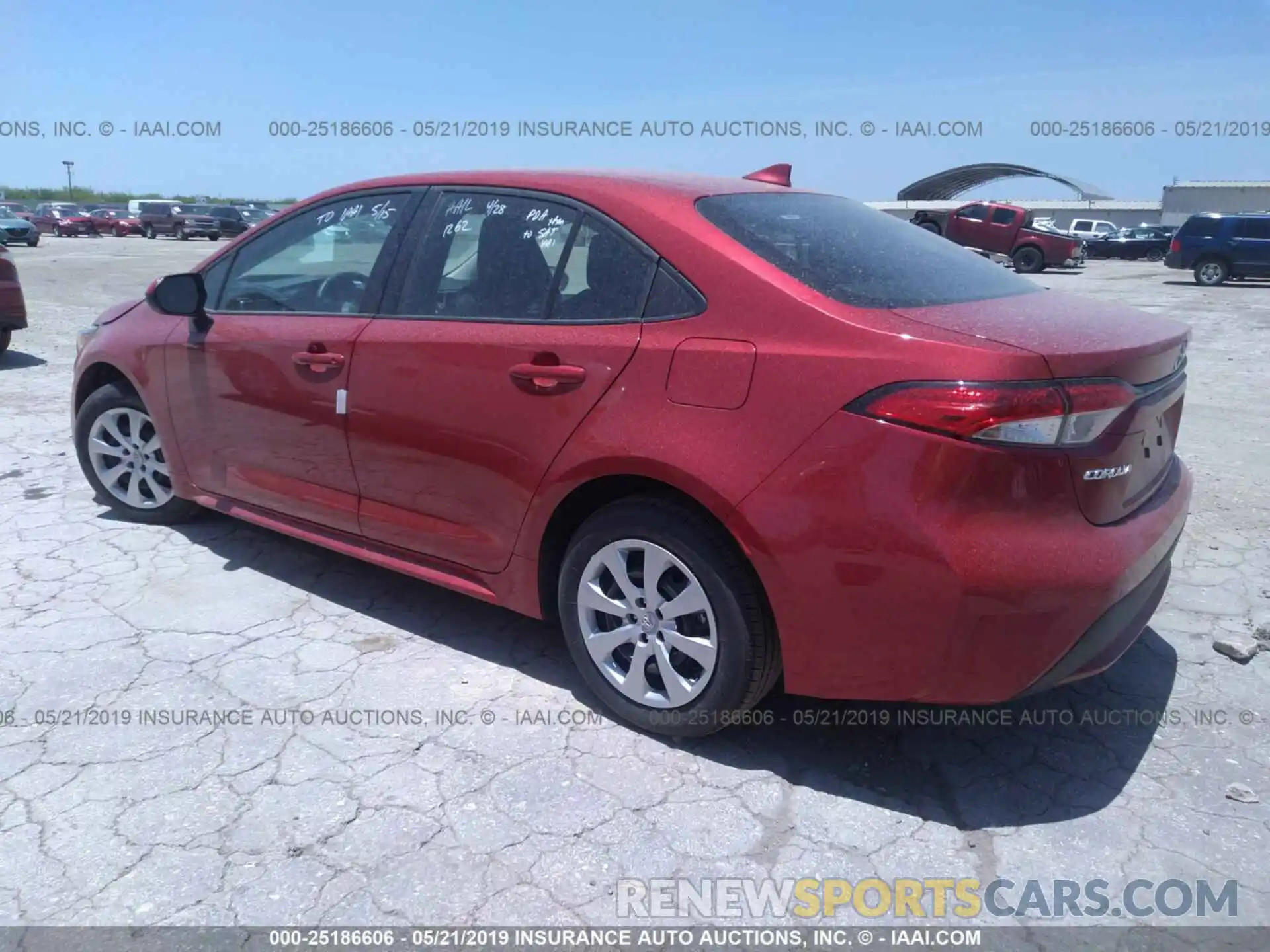 3 Photograph of a damaged car 5YFEPRAEXLP004812 TOYOTA COROLLA 2020