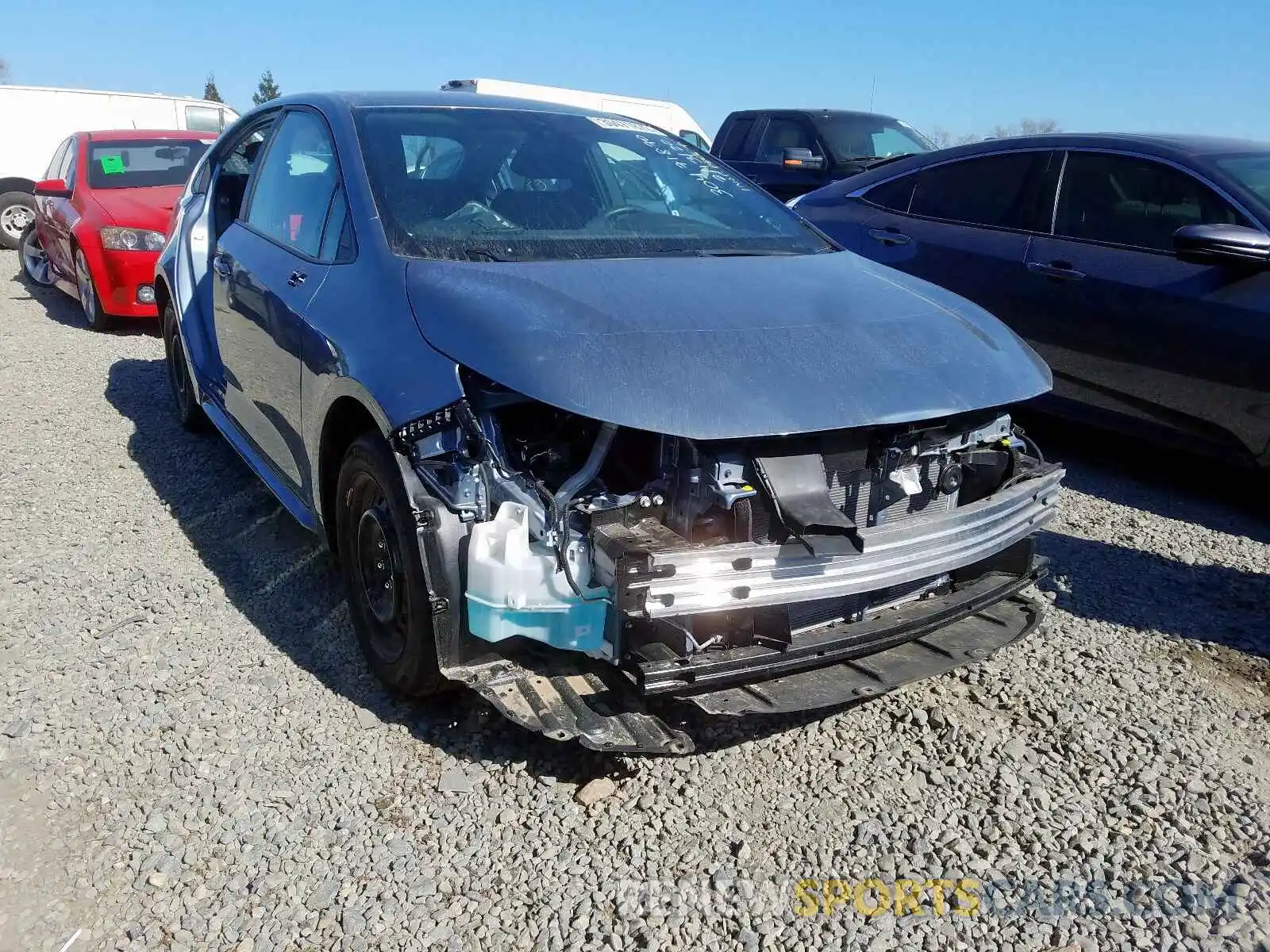 1 Photograph of a damaged car 5YFEPRAEXLP005779 TOYOTA COROLLA 2020