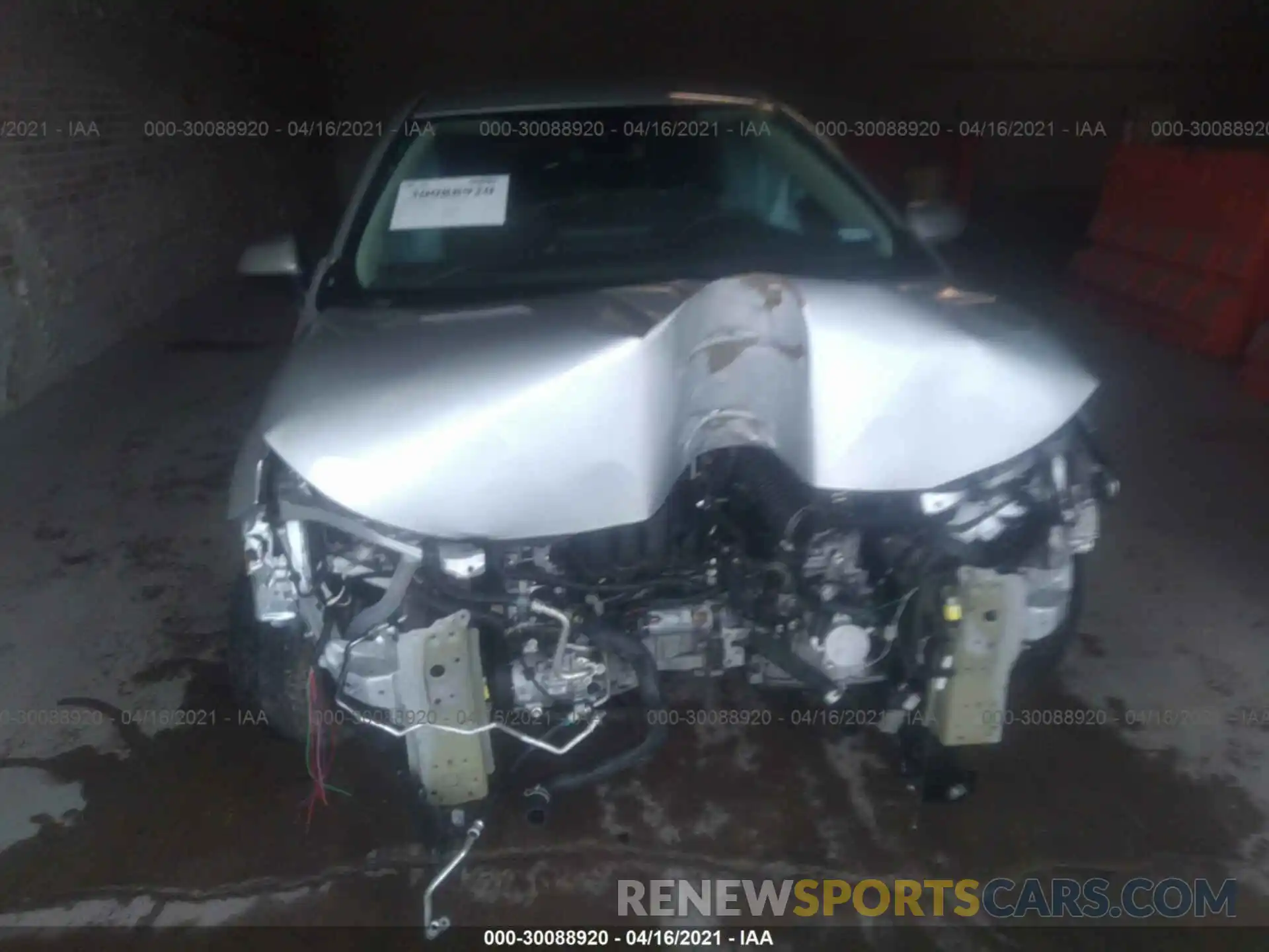 6 Photograph of a damaged car 5YFEPRAEXLP006317 TOYOTA COROLLA 2020