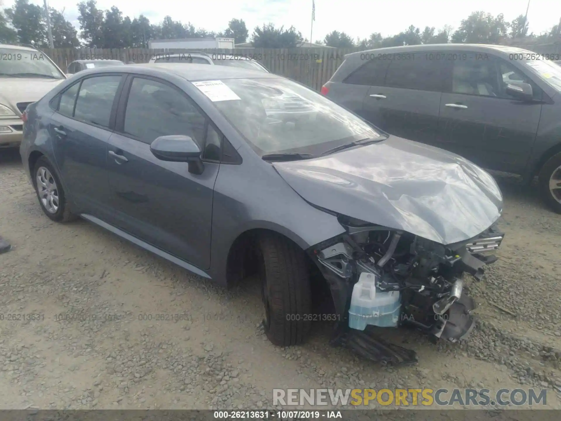 1 Photograph of a damaged car 5YFEPRAEXLP006804 TOYOTA COROLLA 2020