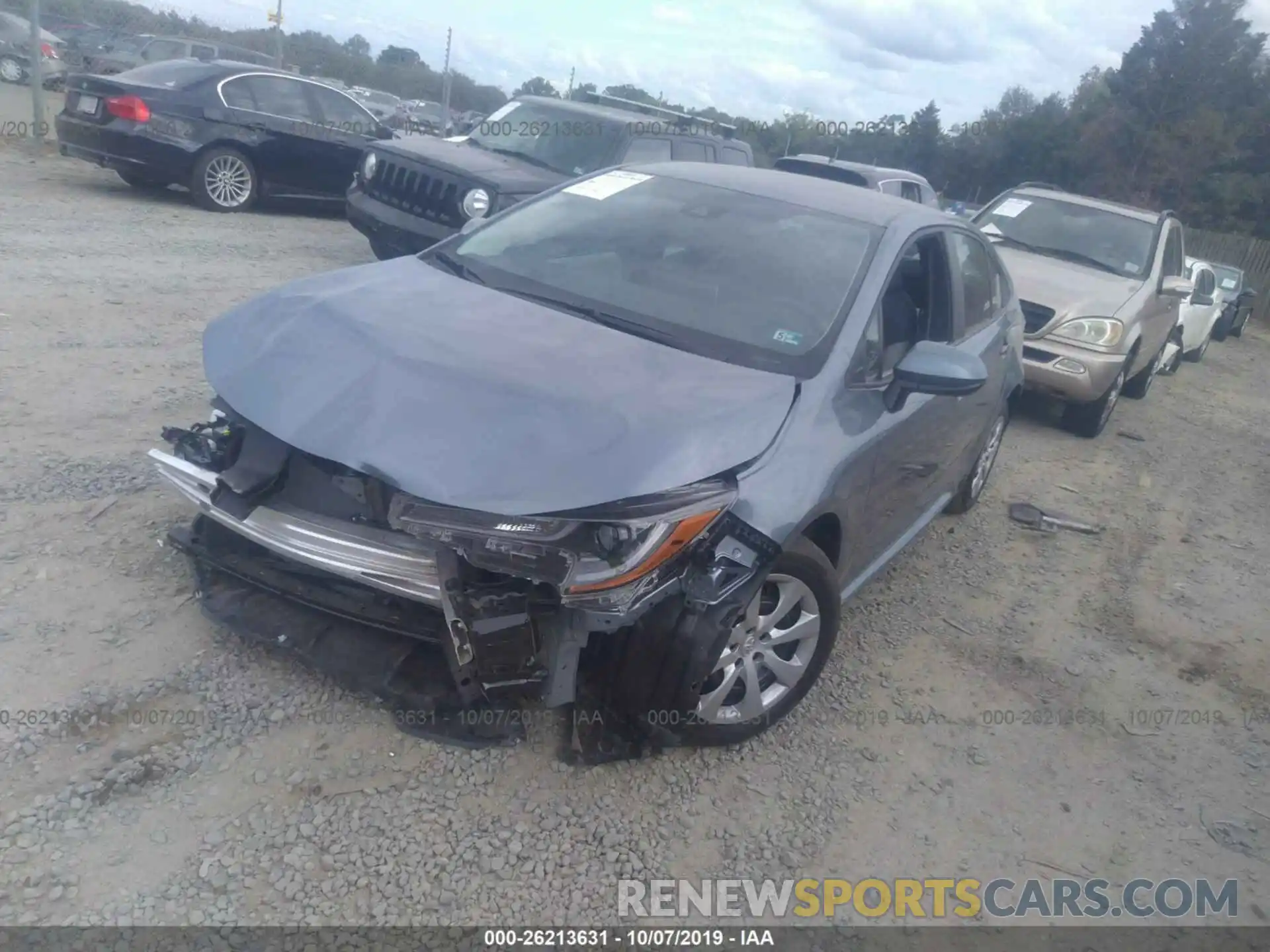 2 Photograph of a damaged car 5YFEPRAEXLP006804 TOYOTA COROLLA 2020