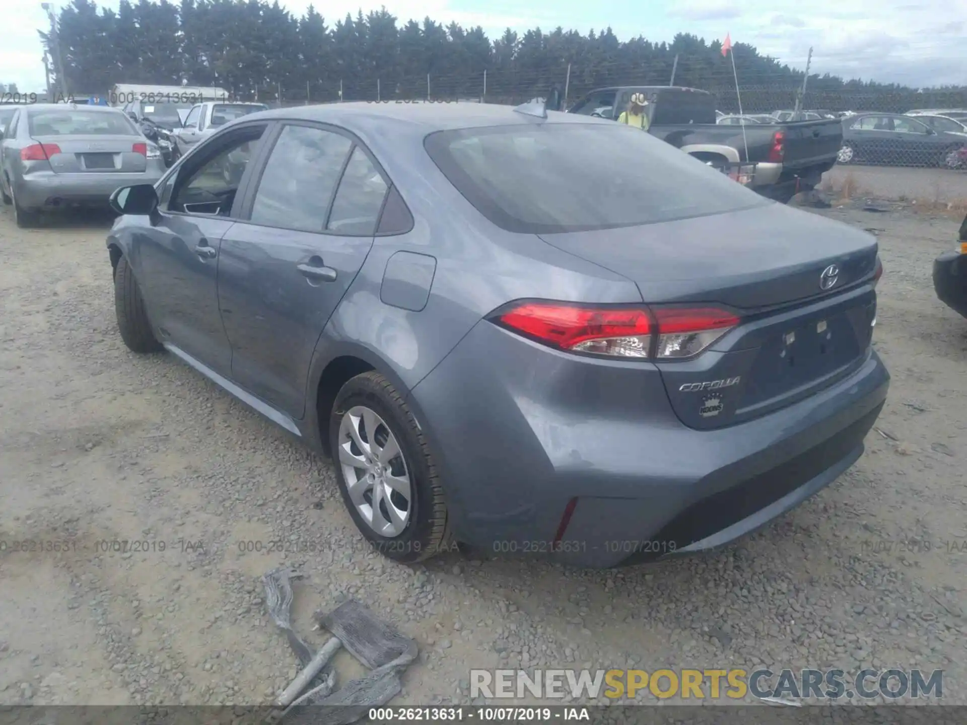 3 Photograph of a damaged car 5YFEPRAEXLP006804 TOYOTA COROLLA 2020