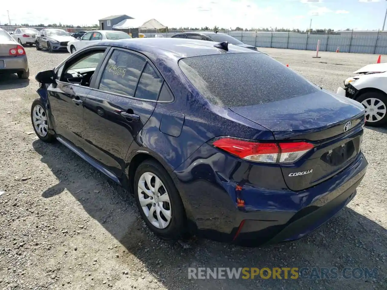 3 Photograph of a damaged car 5YFEPRAEXLP006835 TOYOTA COROLLA 2020