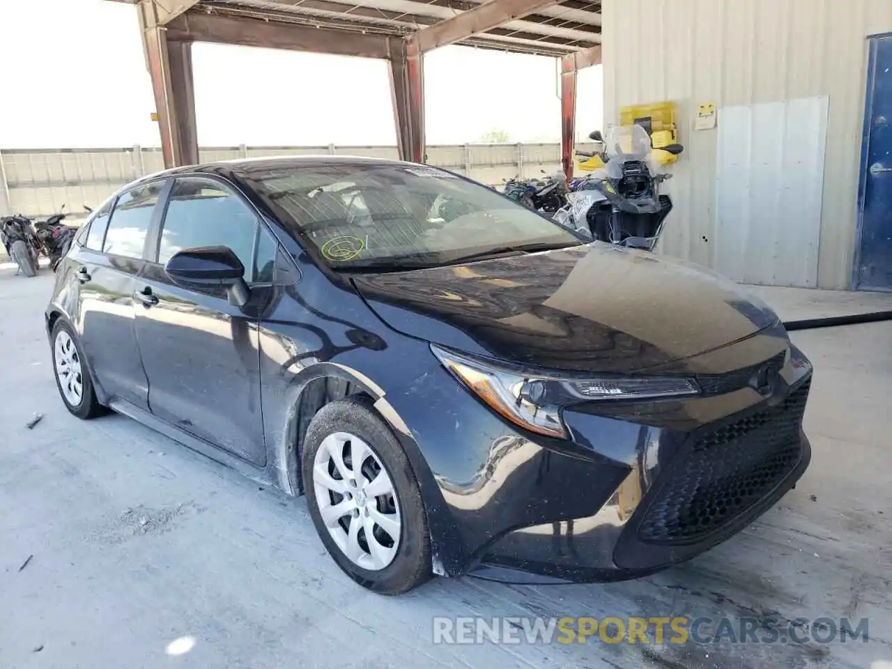 1 Photograph of a damaged car 5YFEPRAEXLP007063 TOYOTA COROLLA 2020