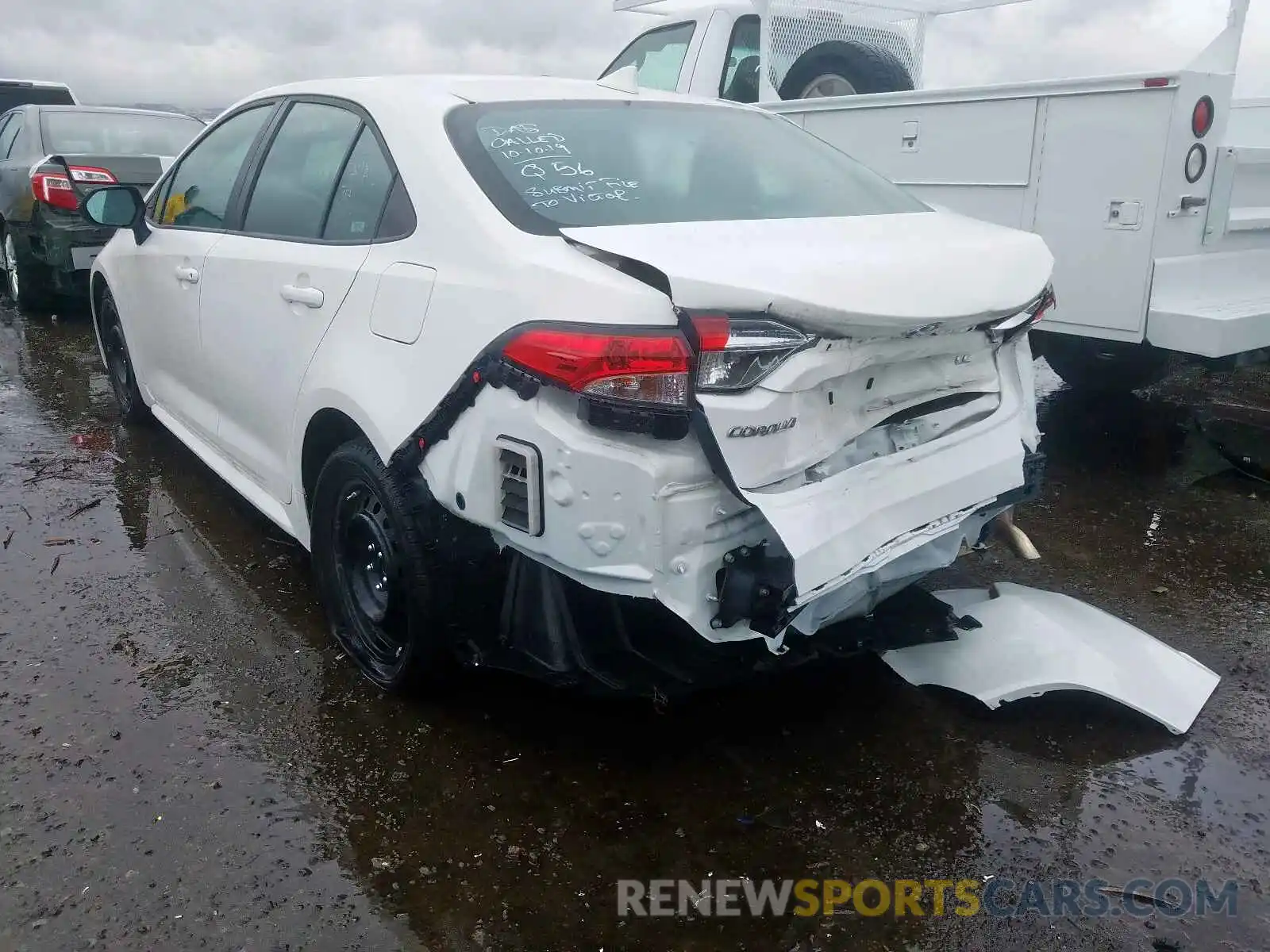 3 Photograph of a damaged car 5YFEPRAEXLP007211 TOYOTA COROLLA 2020