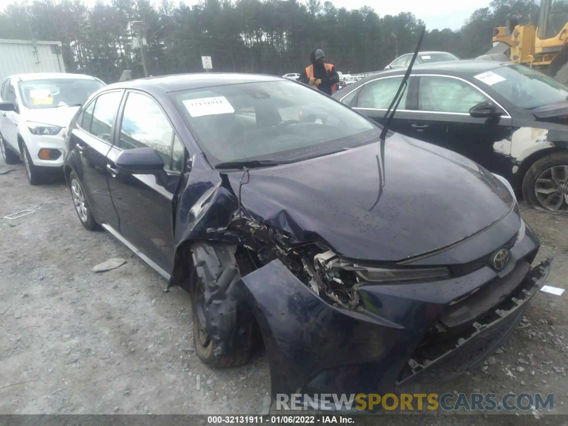 1 Photograph of a damaged car 5YFEPRAEXLP007709 TOYOTA COROLLA 2020