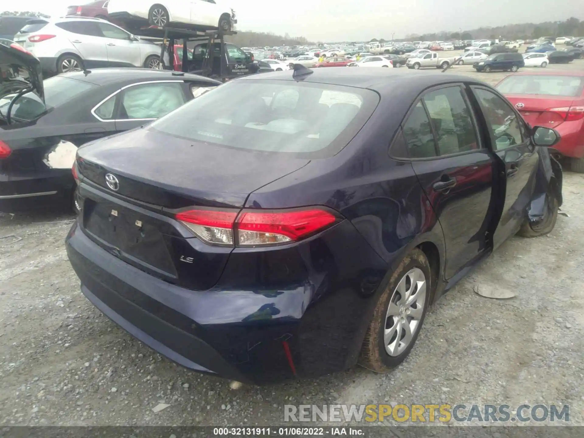 4 Photograph of a damaged car 5YFEPRAEXLP007709 TOYOTA COROLLA 2020