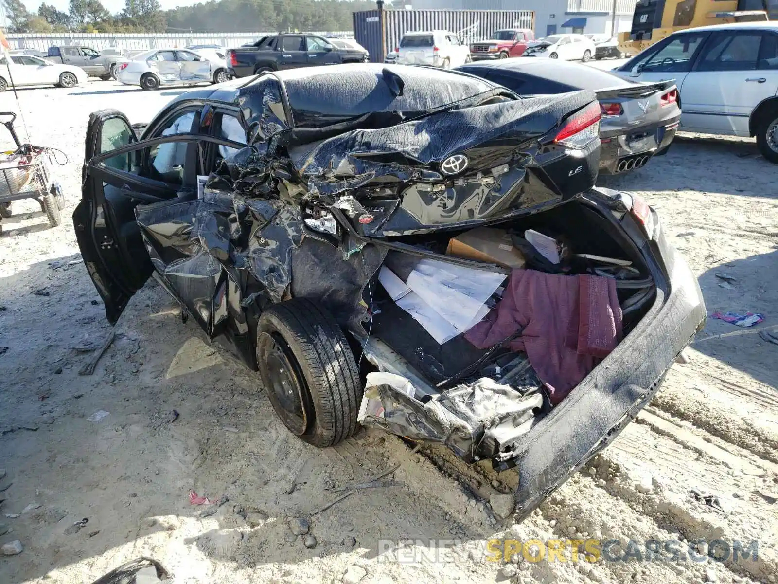 3 Фотография поврежденного автомобиля 5YFEPRAEXLP008164 TOYOTA COROLLA 2020