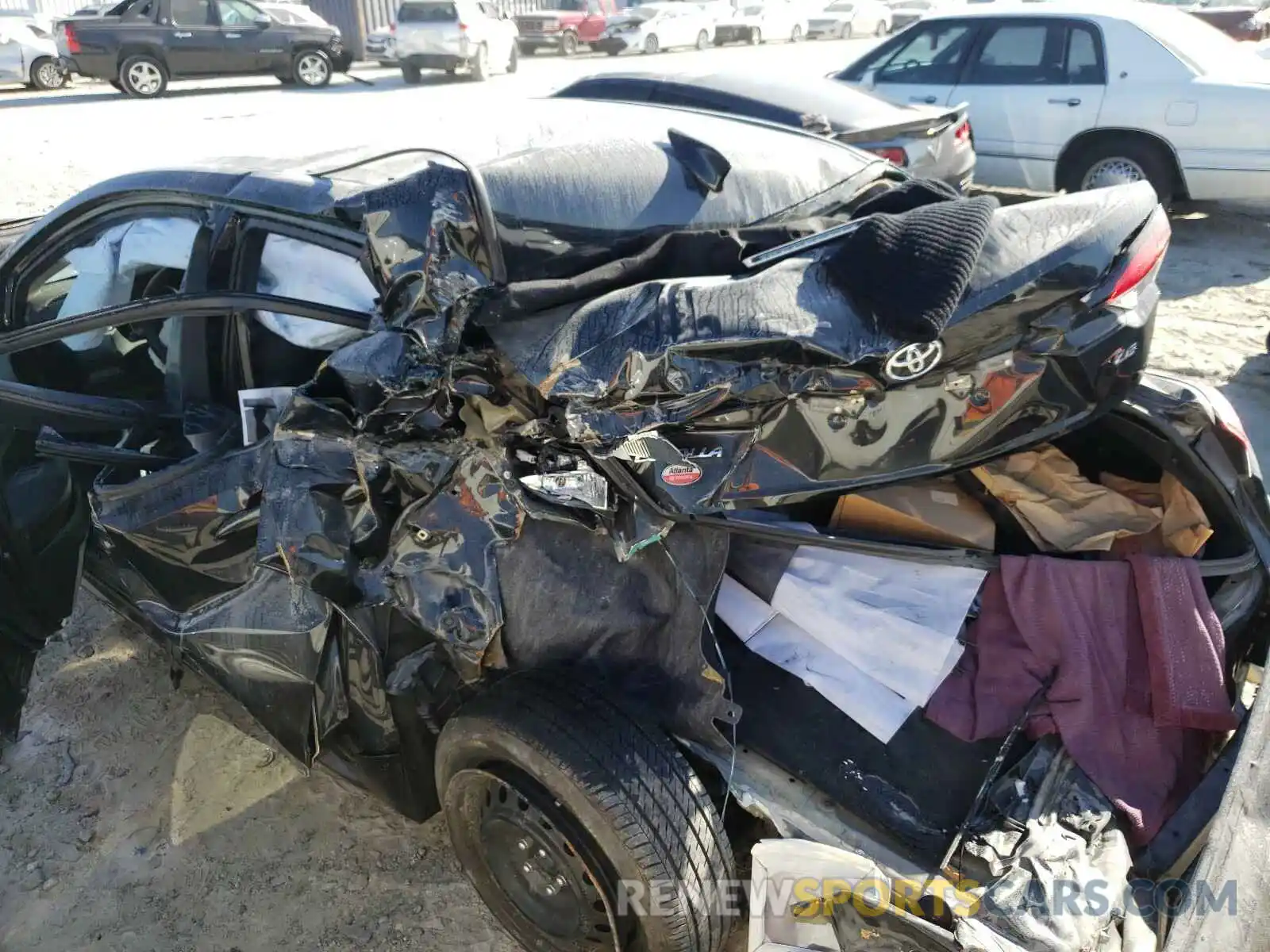 9 Фотография поврежденного автомобиля 5YFEPRAEXLP008164 TOYOTA COROLLA 2020