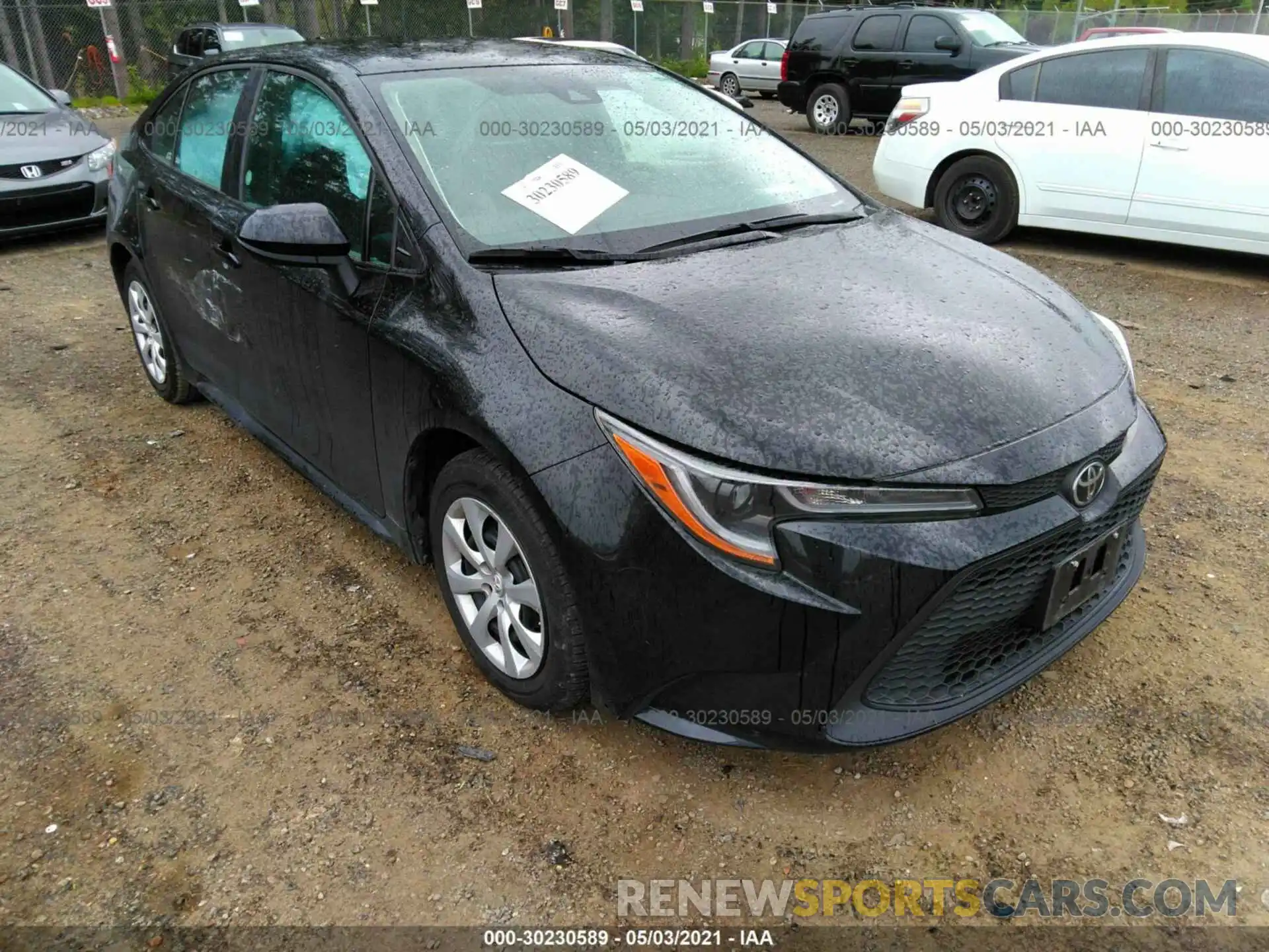 1 Photograph of a damaged car 5YFEPRAEXLP008973 TOYOTA COROLLA 2020