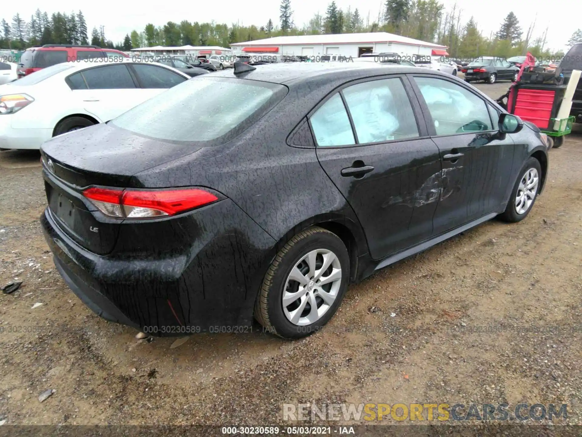 4 Photograph of a damaged car 5YFEPRAEXLP008973 TOYOTA COROLLA 2020