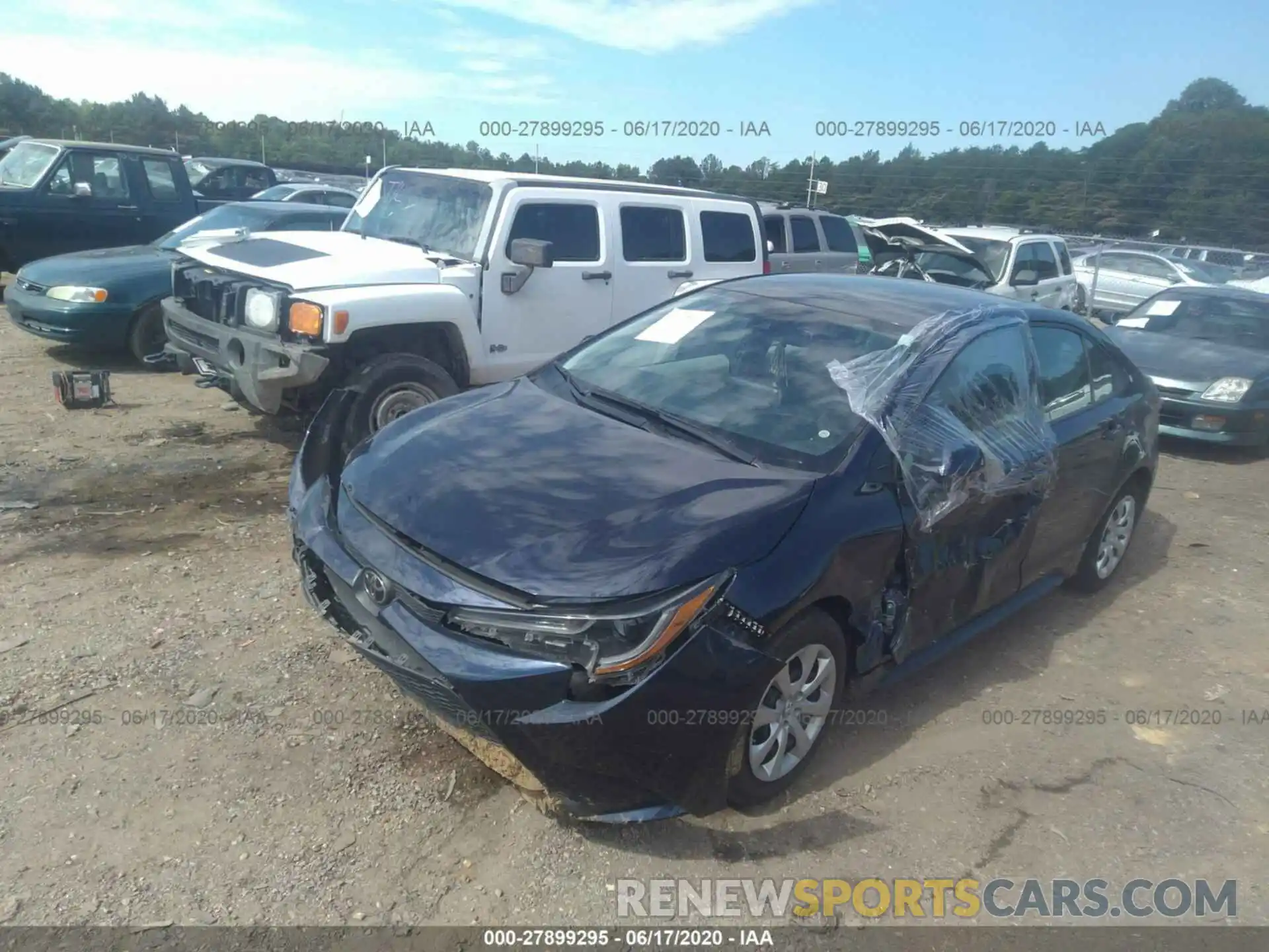 6 Photograph of a damaged car 5YFEPRAEXLP009251 TOYOTA COROLLA 2020