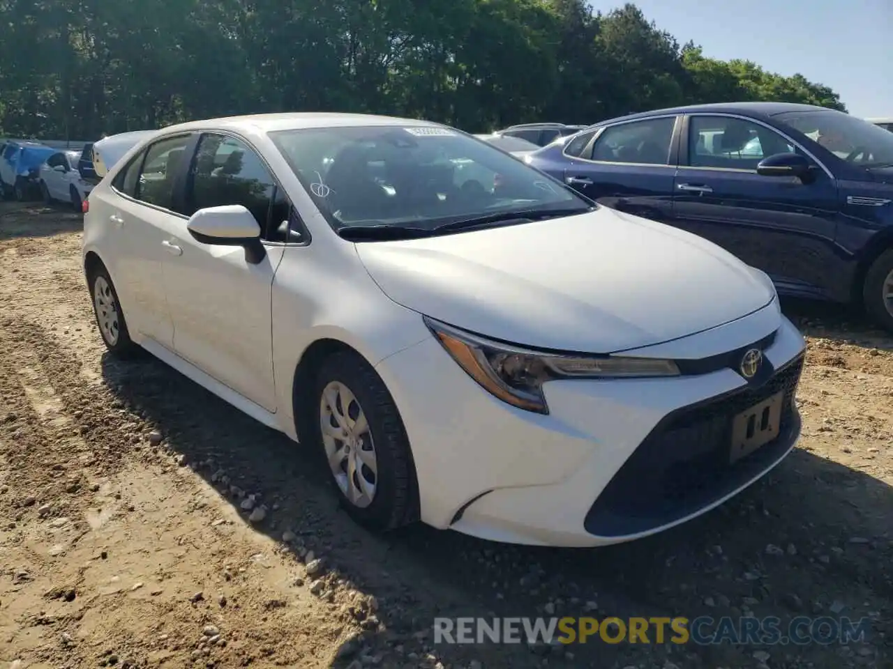 1 Photograph of a damaged car 5YFEPRAEXLP010044 TOYOTA COROLLA 2020