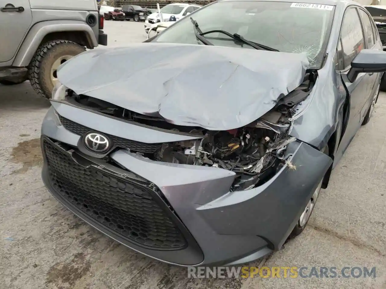 9 Photograph of a damaged car 5YFEPRAEXLP010495 TOYOTA COROLLA 2020