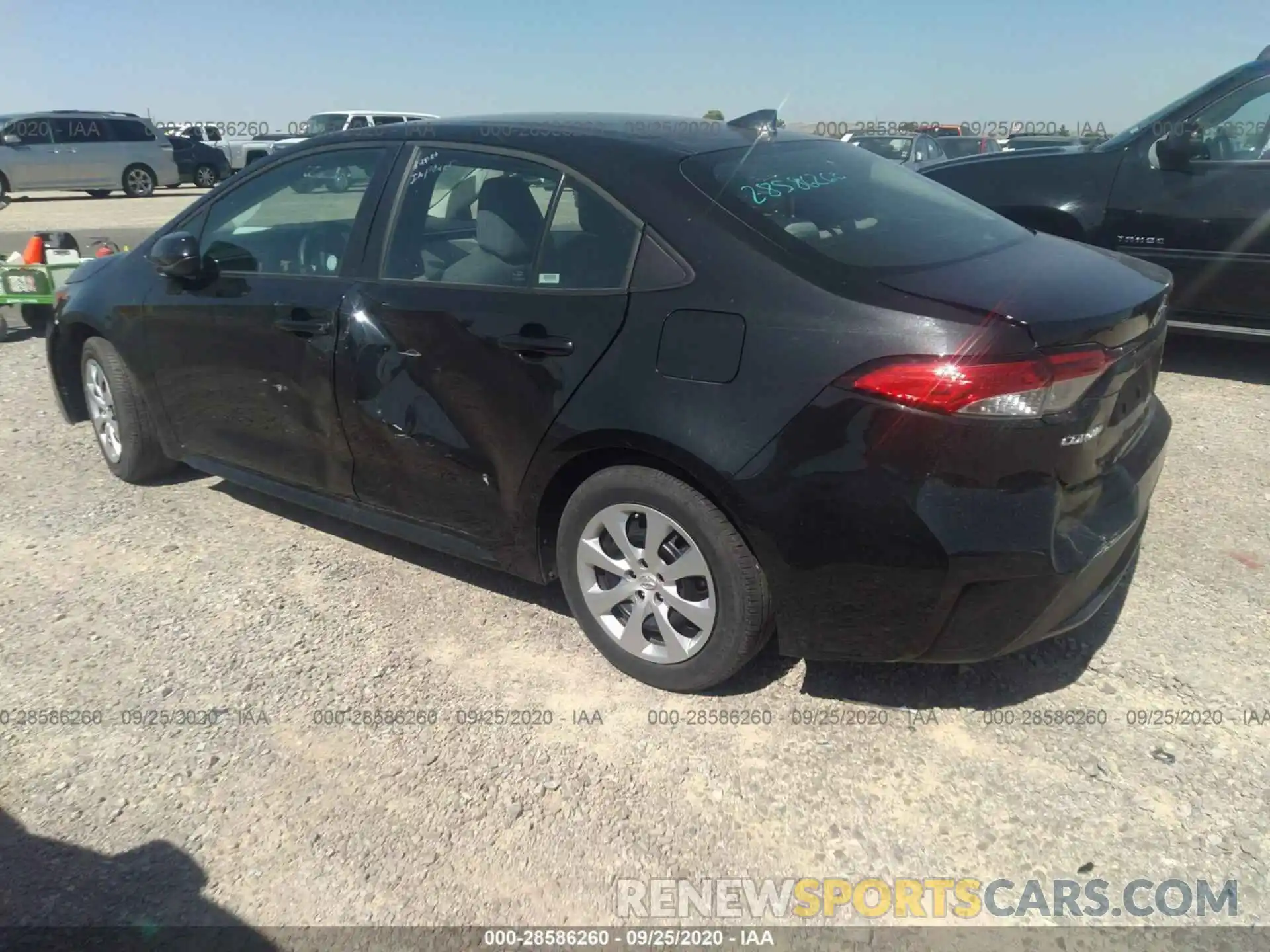 3 Photograph of a damaged car 5YFEPRAEXLP010643 TOYOTA COROLLA 2020