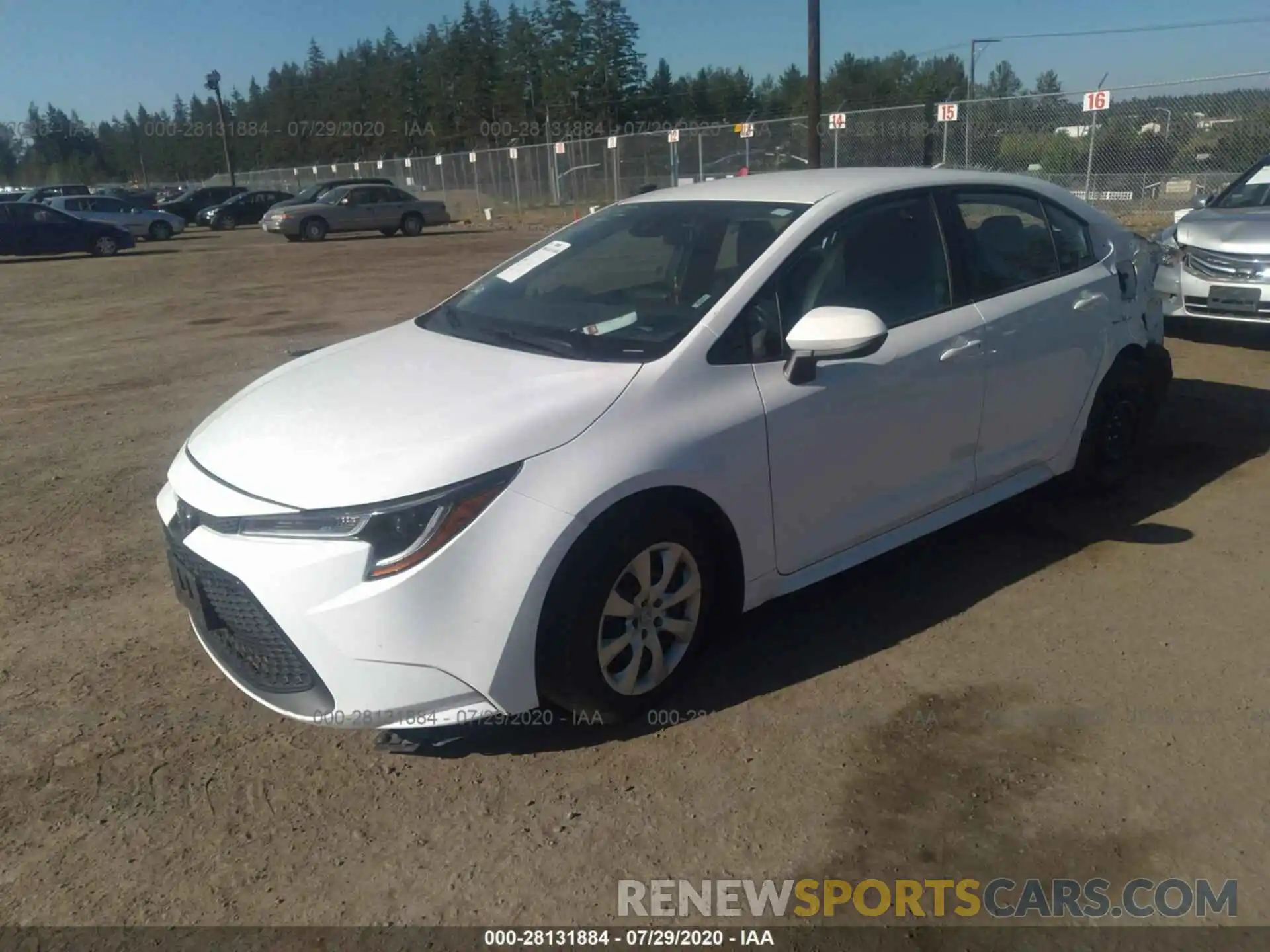 2 Photograph of a damaged car 5YFEPRAEXLP011579 TOYOTA COROLLA 2020