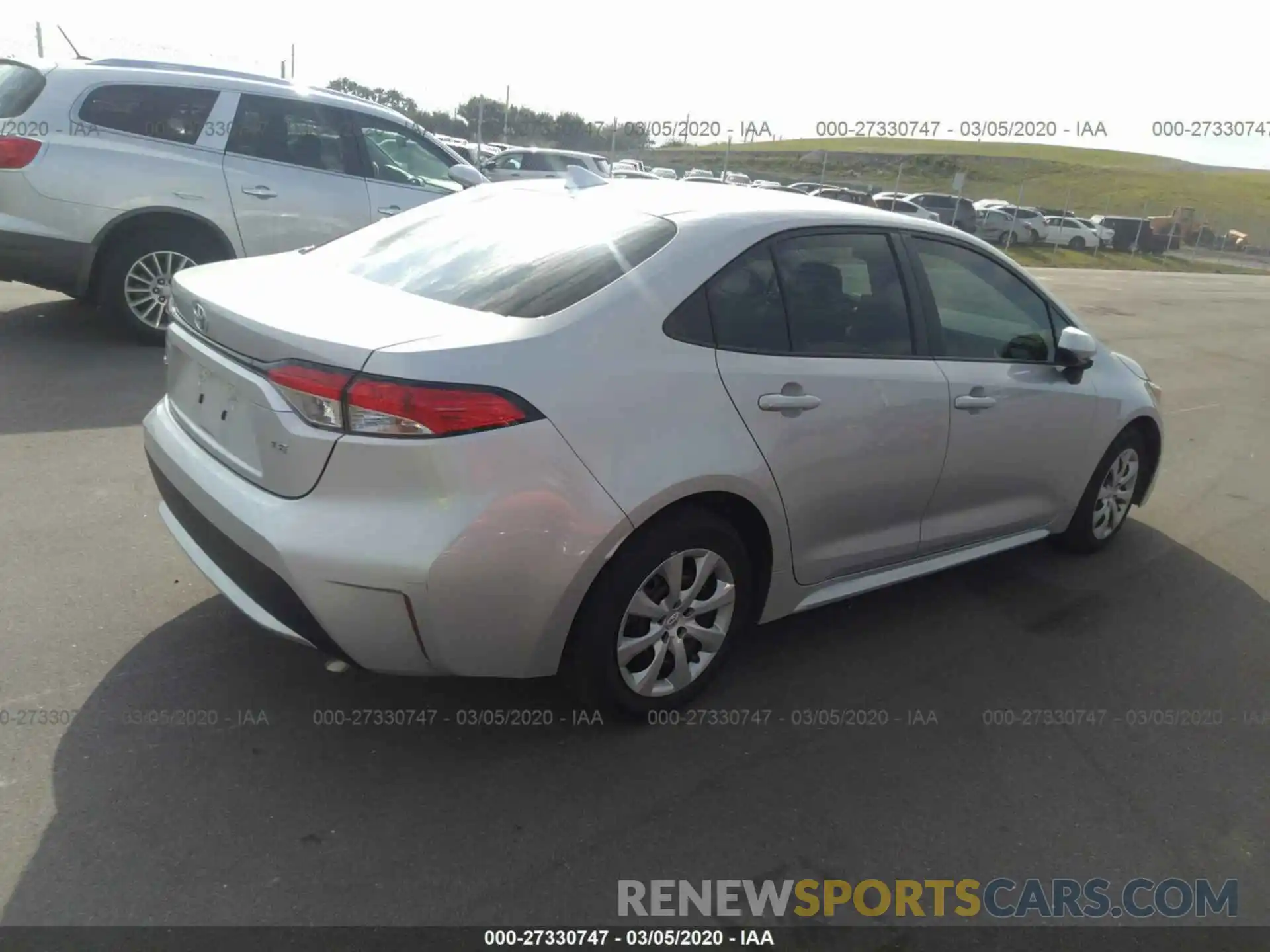 4 Photograph of a damaged car 5YFEPRAEXLP011646 TOYOTA COROLLA 2020