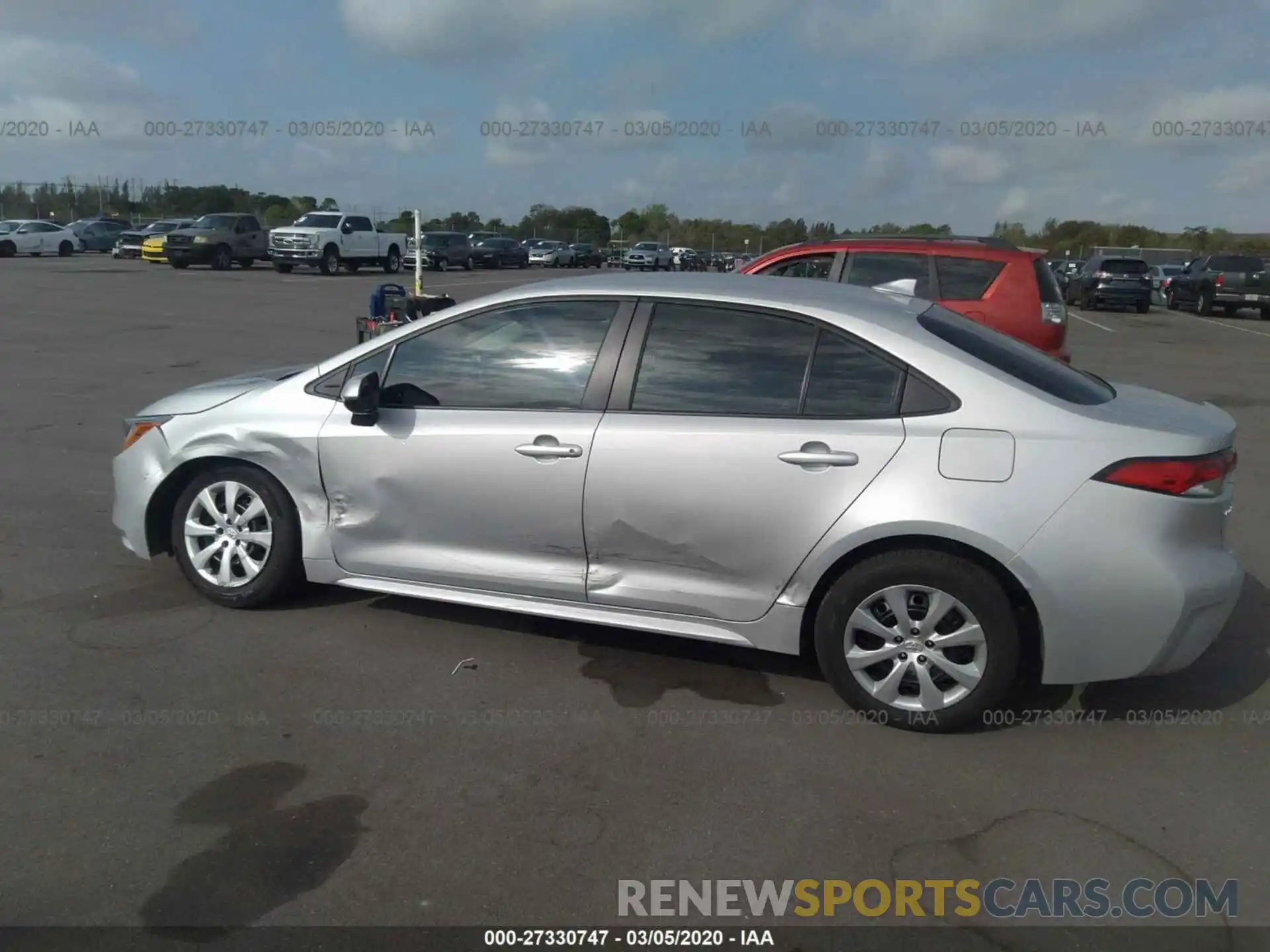 6 Photograph of a damaged car 5YFEPRAEXLP011646 TOYOTA COROLLA 2020