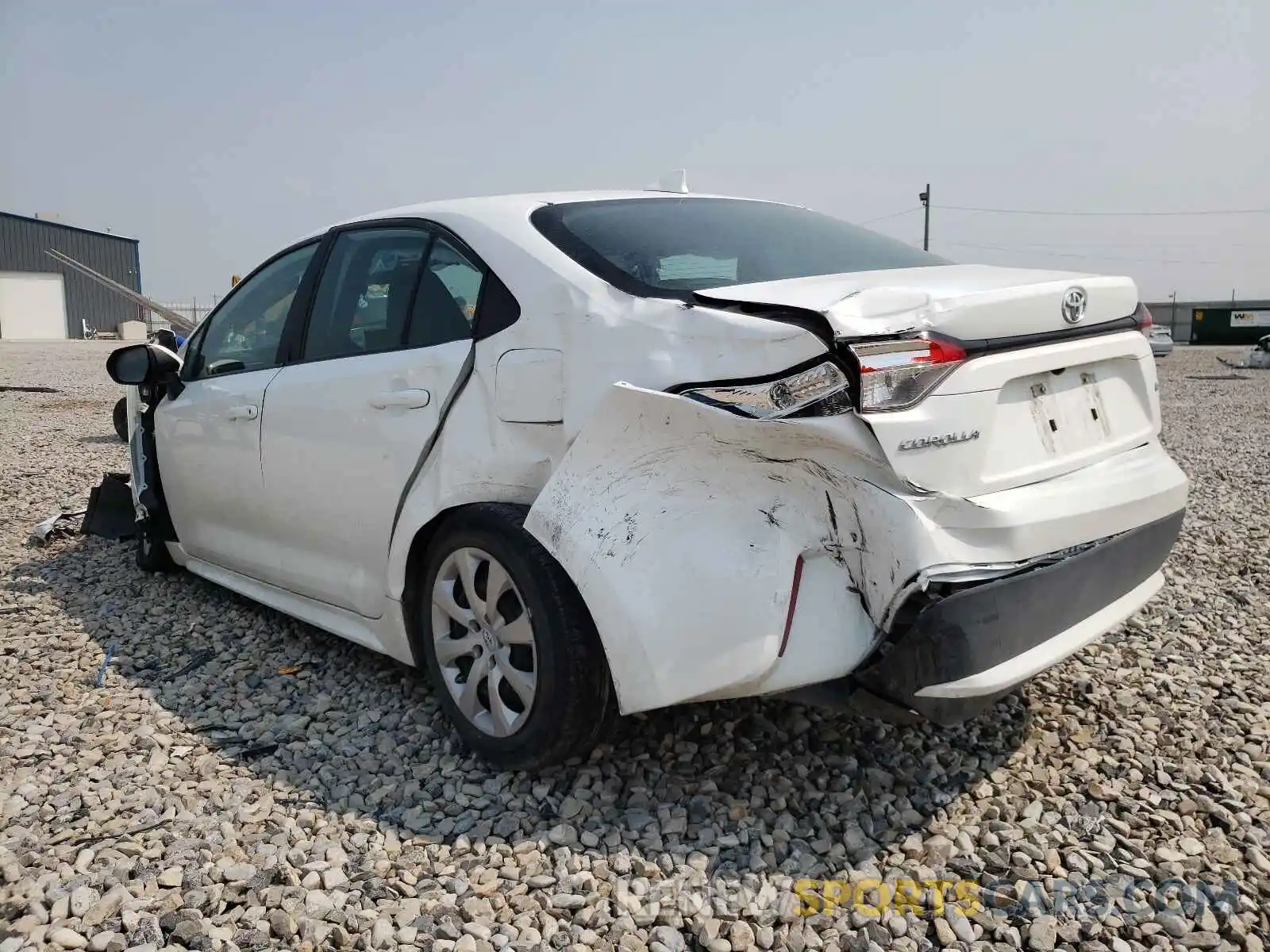 3 Photograph of a damaged car 5YFEPRAEXLP012988 TOYOTA COROLLA 2020