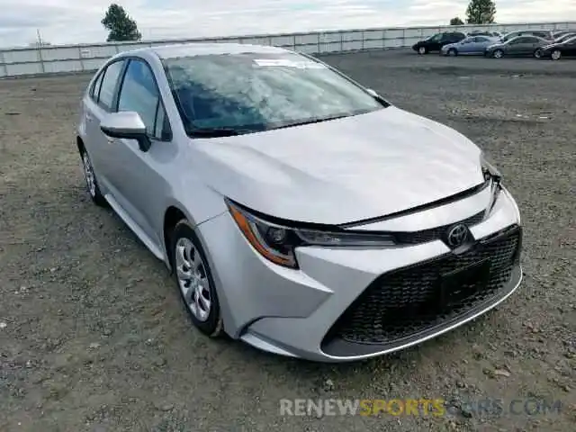 1 Photograph of a damaged car 5YFEPRAEXLP014238 TOYOTA COROLLA 2020