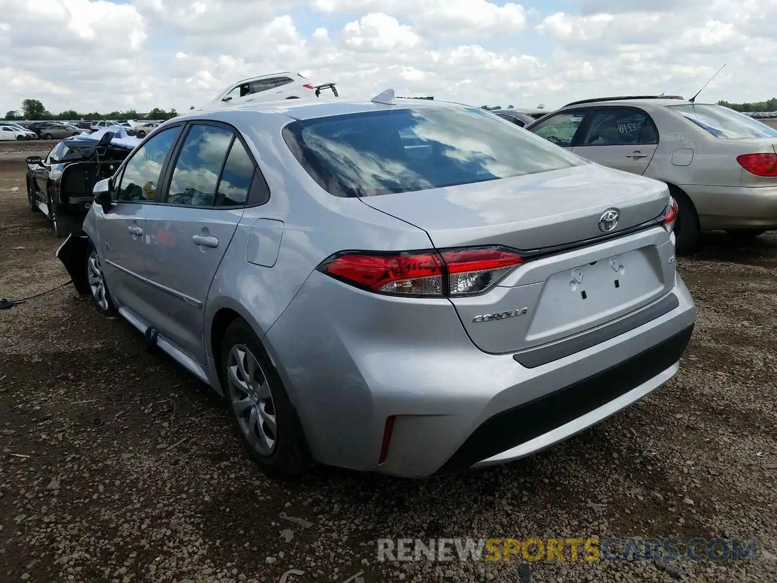 3 Photograph of a damaged car 5YFEPRAEXLP015325 TOYOTA COROLLA 2020