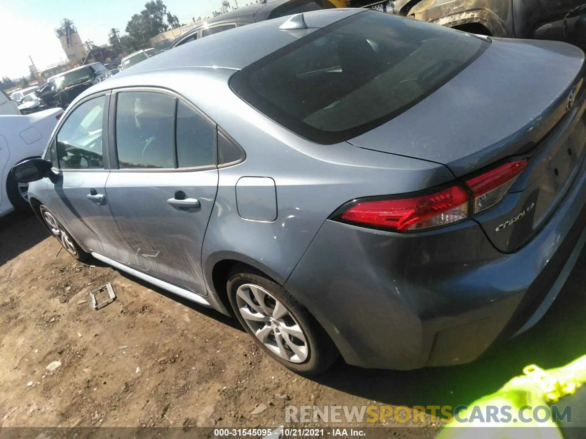 3 Photograph of a damaged car 5YFEPRAEXLP015924 TOYOTA COROLLA 2020