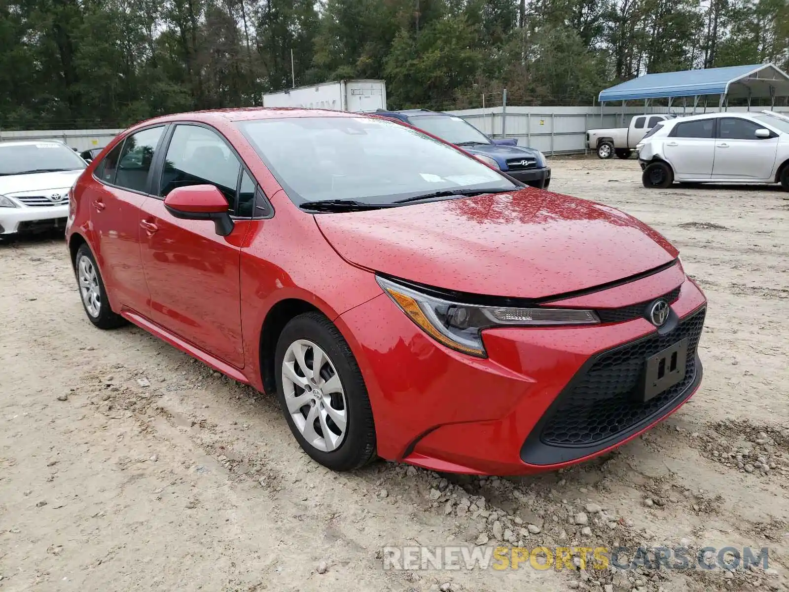 1 Photograph of a damaged car 5YFEPRAEXLP018340 TOYOTA COROLLA 2020