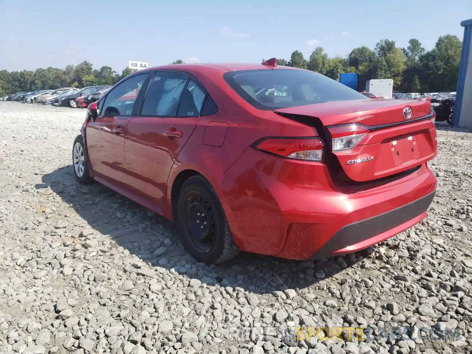 3 Photograph of a damaged car 5YFEPRAEXLP018824 TOYOTA COROLLA 2020