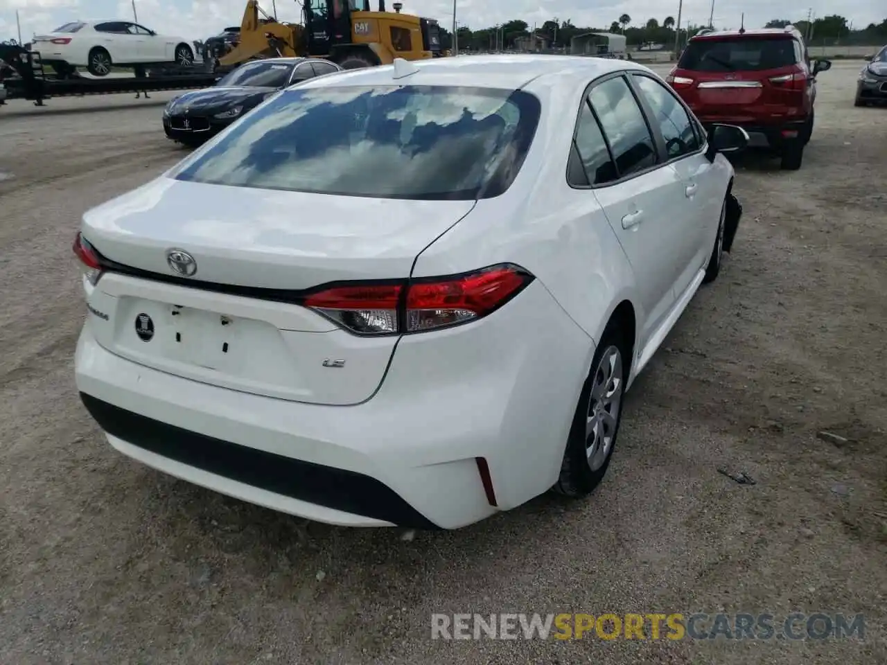 4 Photograph of a damaged car 5YFEPRAEXLP019004 TOYOTA COROLLA 2020