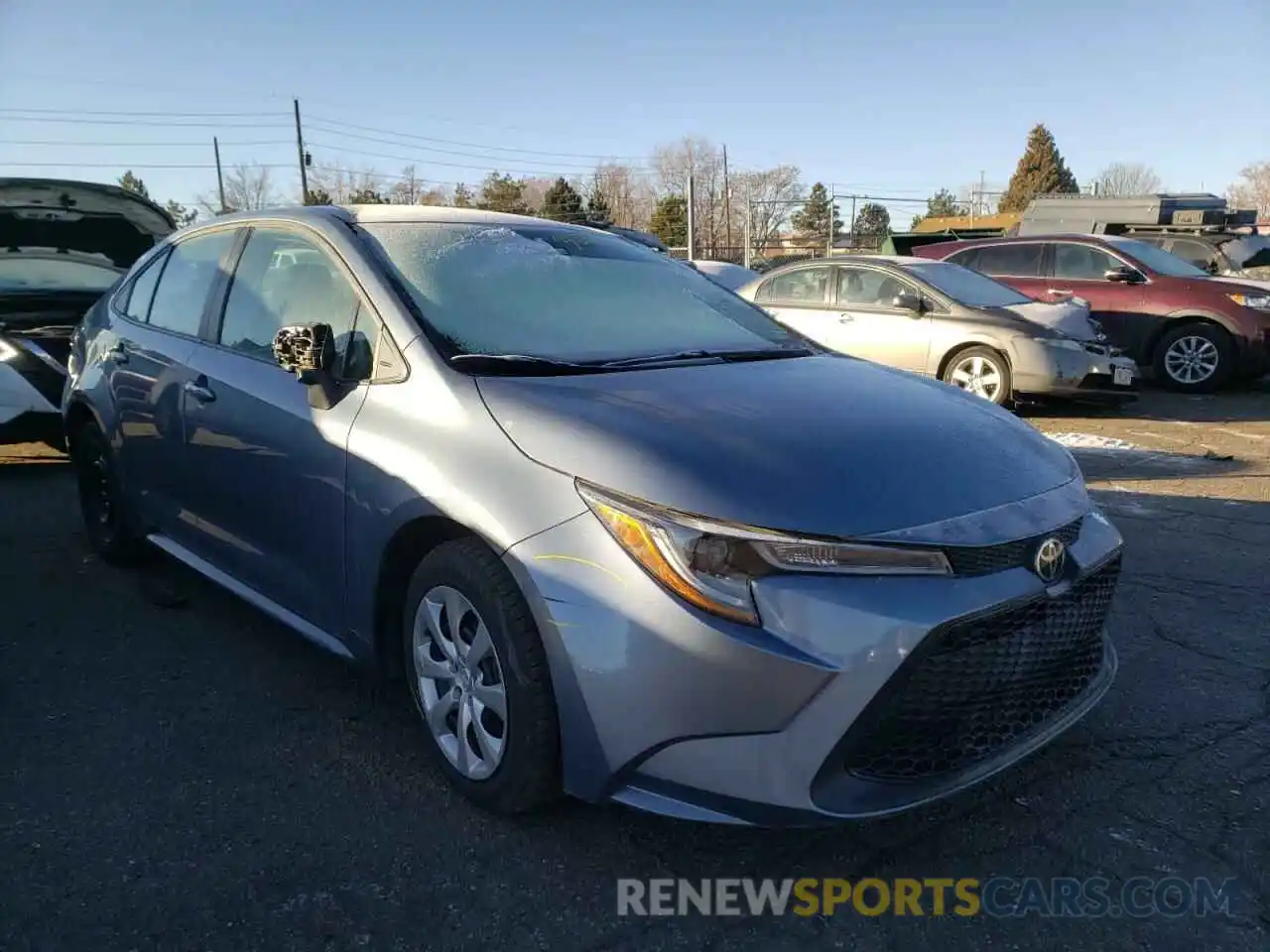 1 Photograph of a damaged car 5YFEPRAEXLP019214 TOYOTA COROLLA 2020