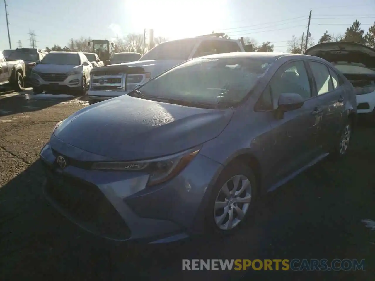 2 Photograph of a damaged car 5YFEPRAEXLP019214 TOYOTA COROLLA 2020