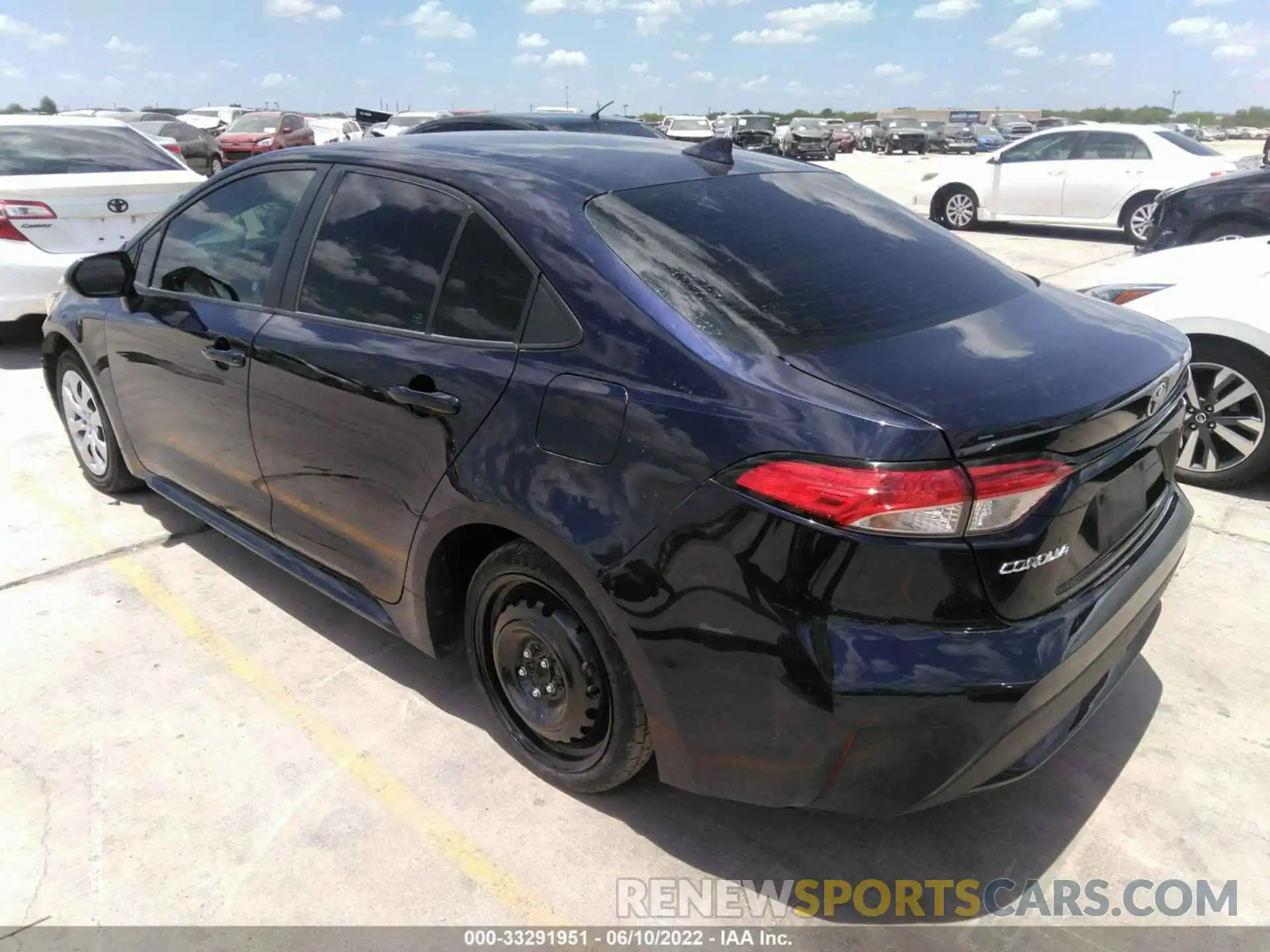 3 Photograph of a damaged car 5YFEPRAEXLP020315 TOYOTA COROLLA 2020