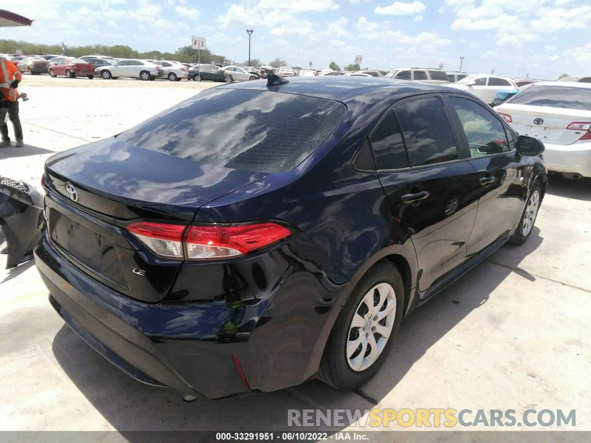 4 Photograph of a damaged car 5YFEPRAEXLP020315 TOYOTA COROLLA 2020