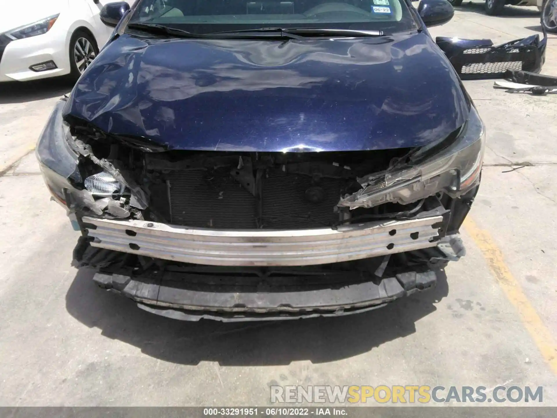 6 Photograph of a damaged car 5YFEPRAEXLP020315 TOYOTA COROLLA 2020