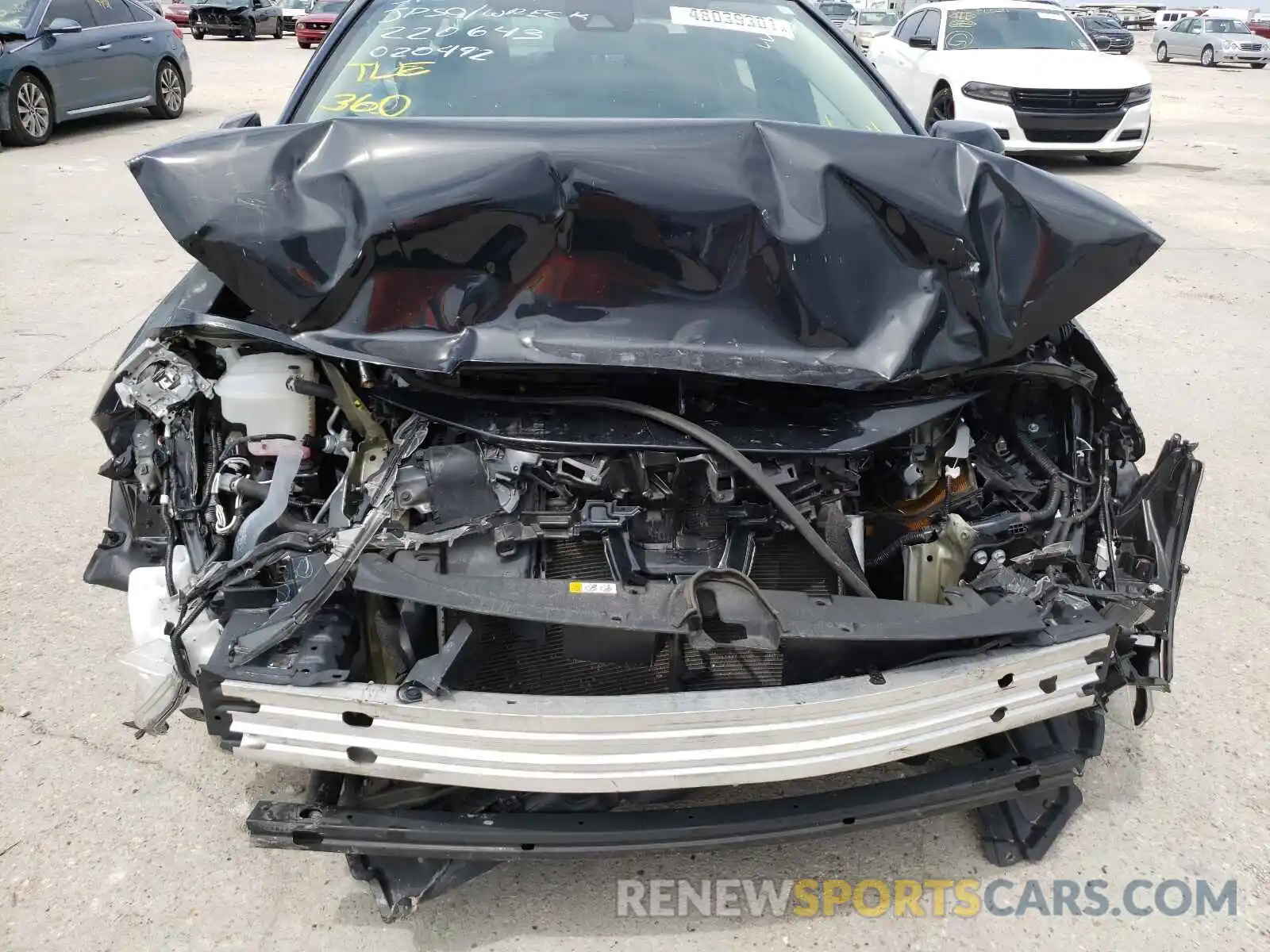 9 Photograph of a damaged car 5YFEPRAEXLP020492 TOYOTA COROLLA 2020