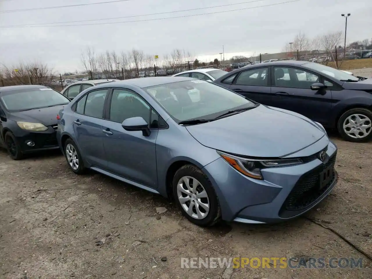 1 Photograph of a damaged car 5YFEPRAEXLP021156 TOYOTA COROLLA 2020