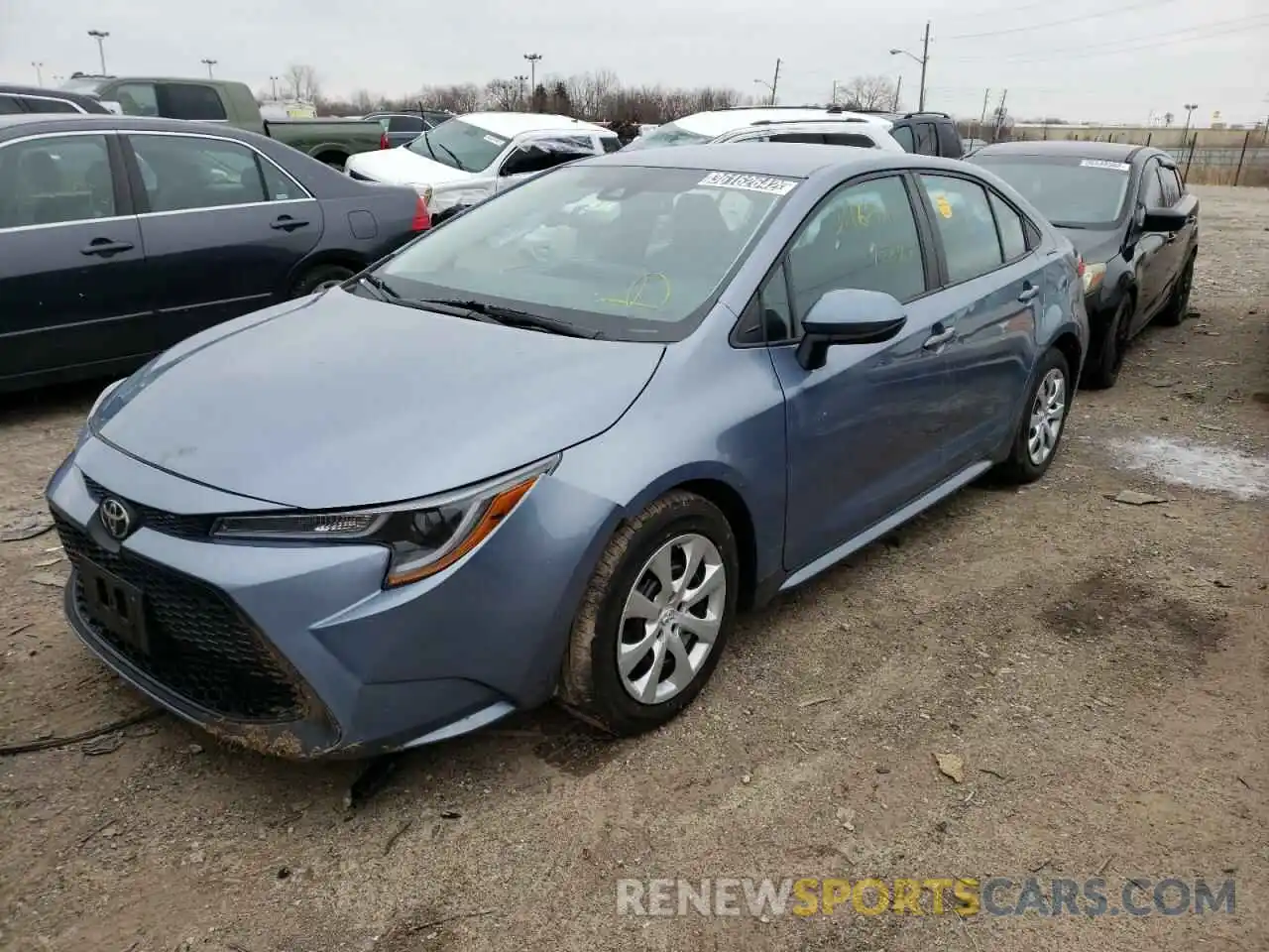 2 Photograph of a damaged car 5YFEPRAEXLP021156 TOYOTA COROLLA 2020