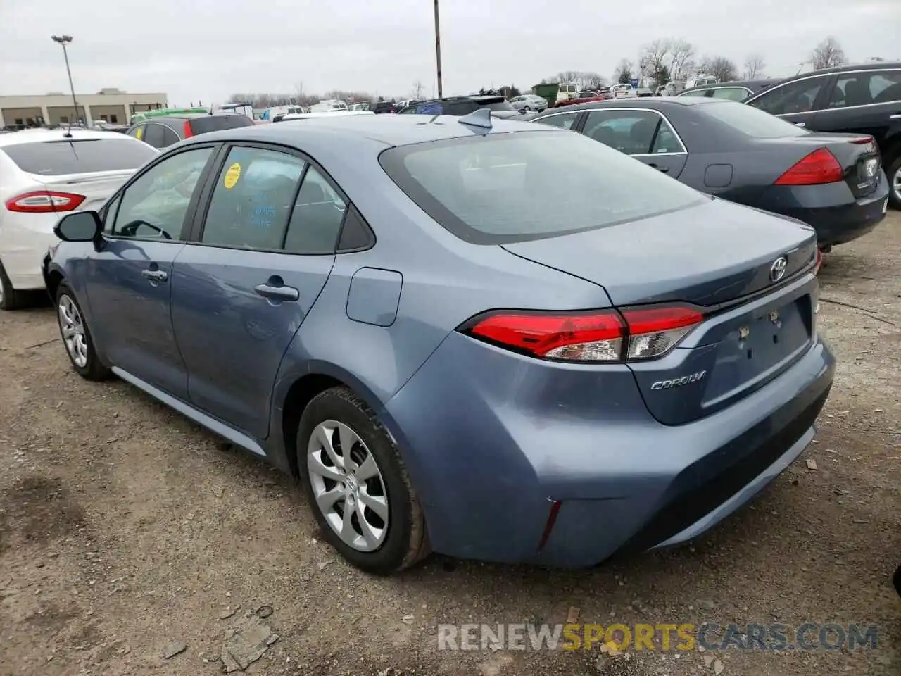 3 Photograph of a damaged car 5YFEPRAEXLP021156 TOYOTA COROLLA 2020