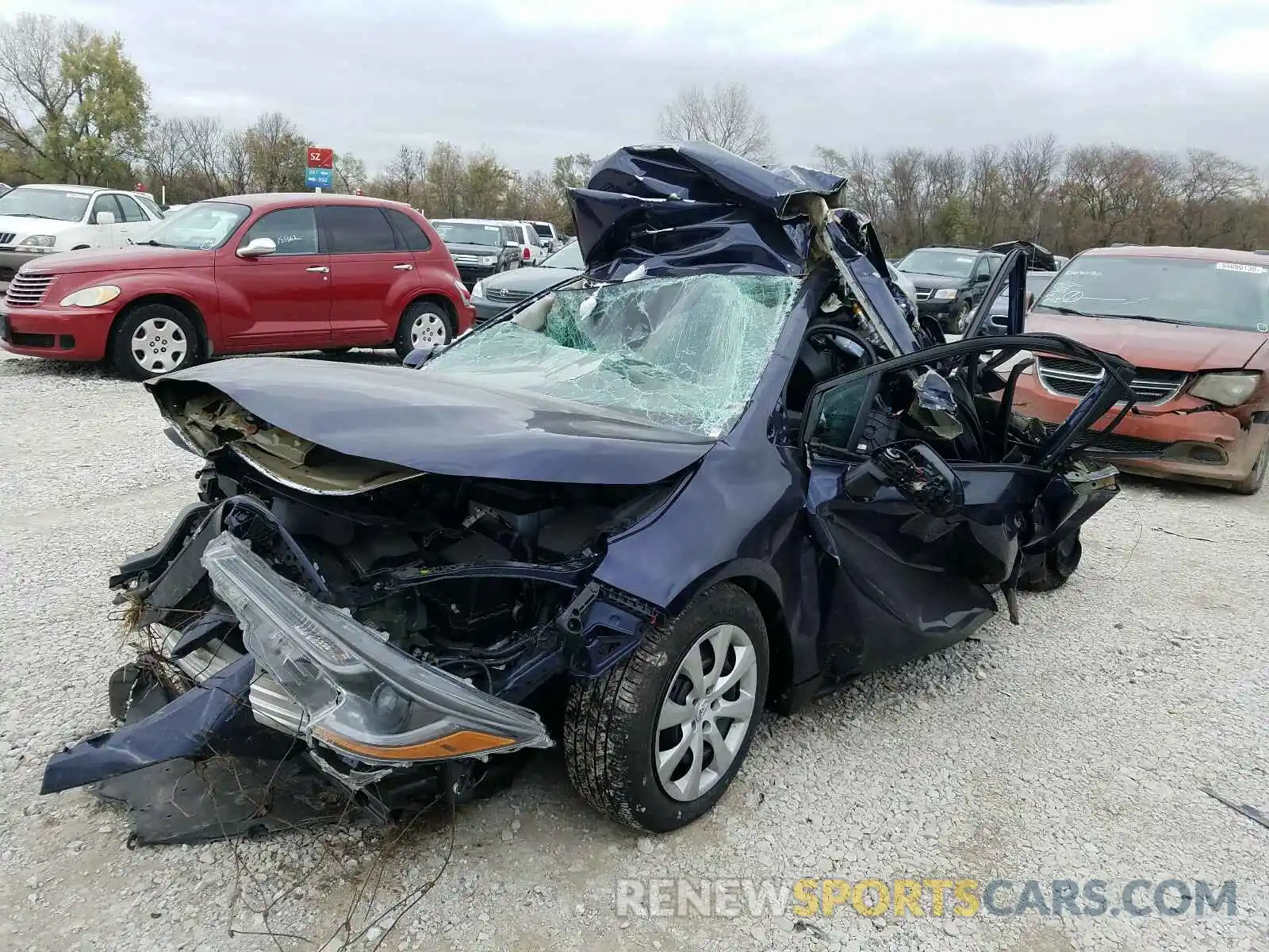 2 Photograph of a damaged car 5YFEPRAEXLP021688 TOYOTA COROLLA 2020