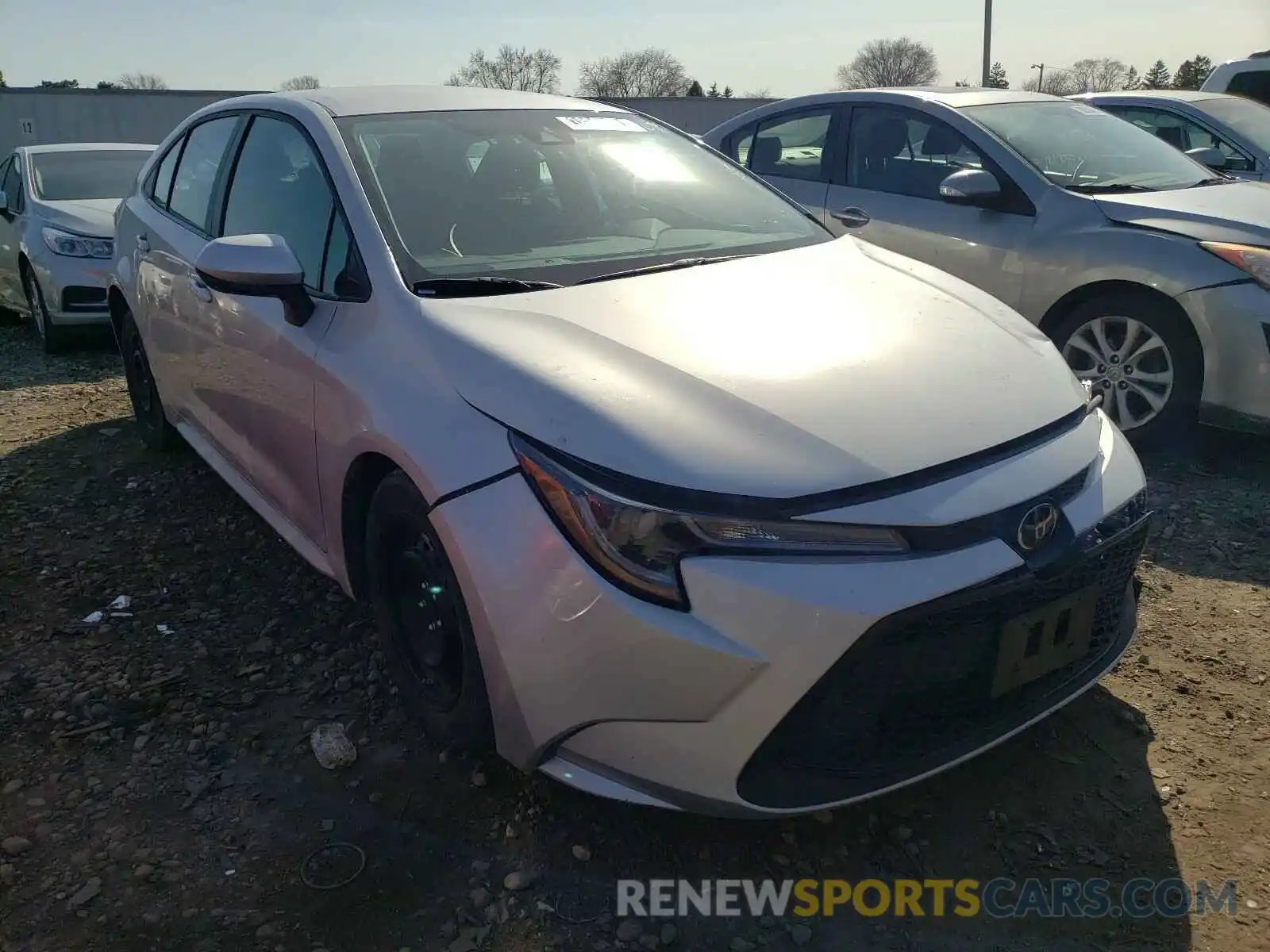 1 Photograph of a damaged car 5YFEPRAEXLP021822 TOYOTA COROLLA 2020