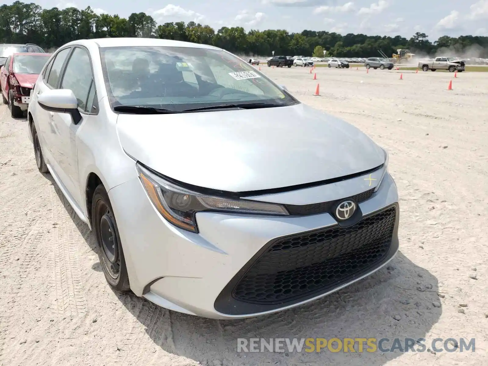 1 Photograph of a damaged car 5YFEPRAEXLP022369 TOYOTA COROLLA 2020