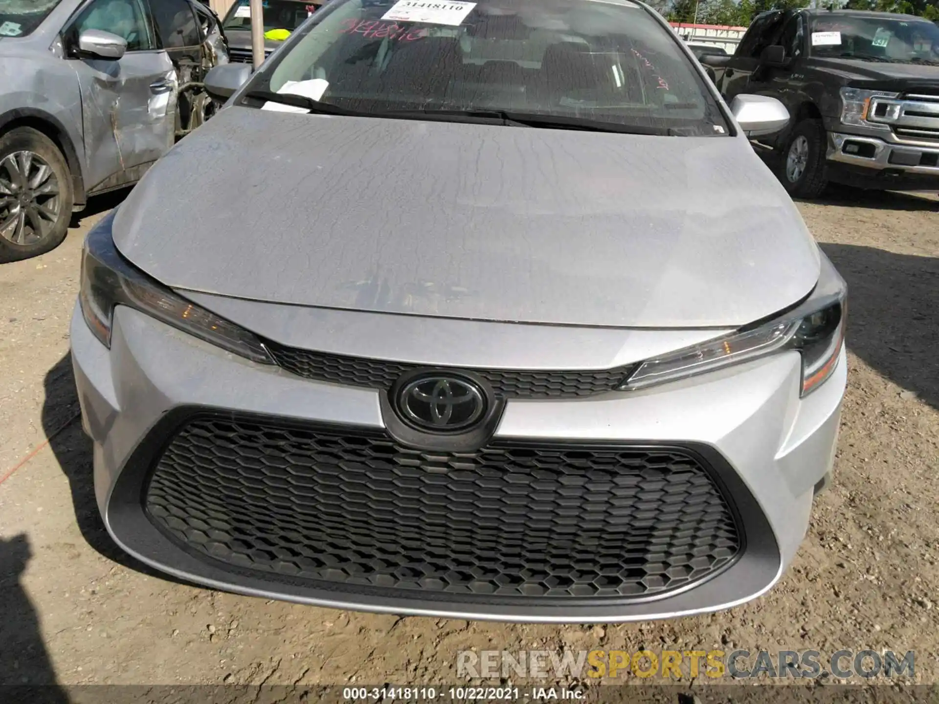 6 Photograph of a damaged car 5YFEPRAEXLP022453 TOYOTA COROLLA 2020