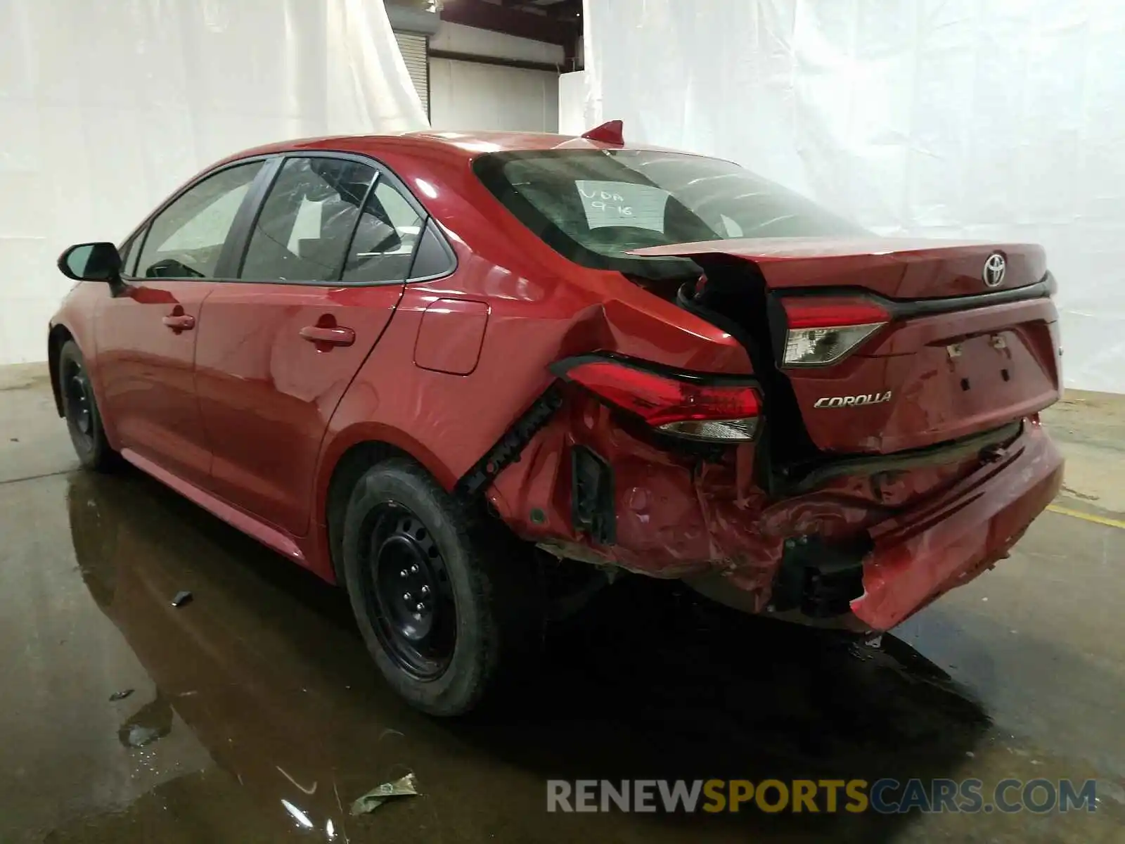 3 Photograph of a damaged car 5YFEPRAEXLP025014 TOYOTA COROLLA 2020