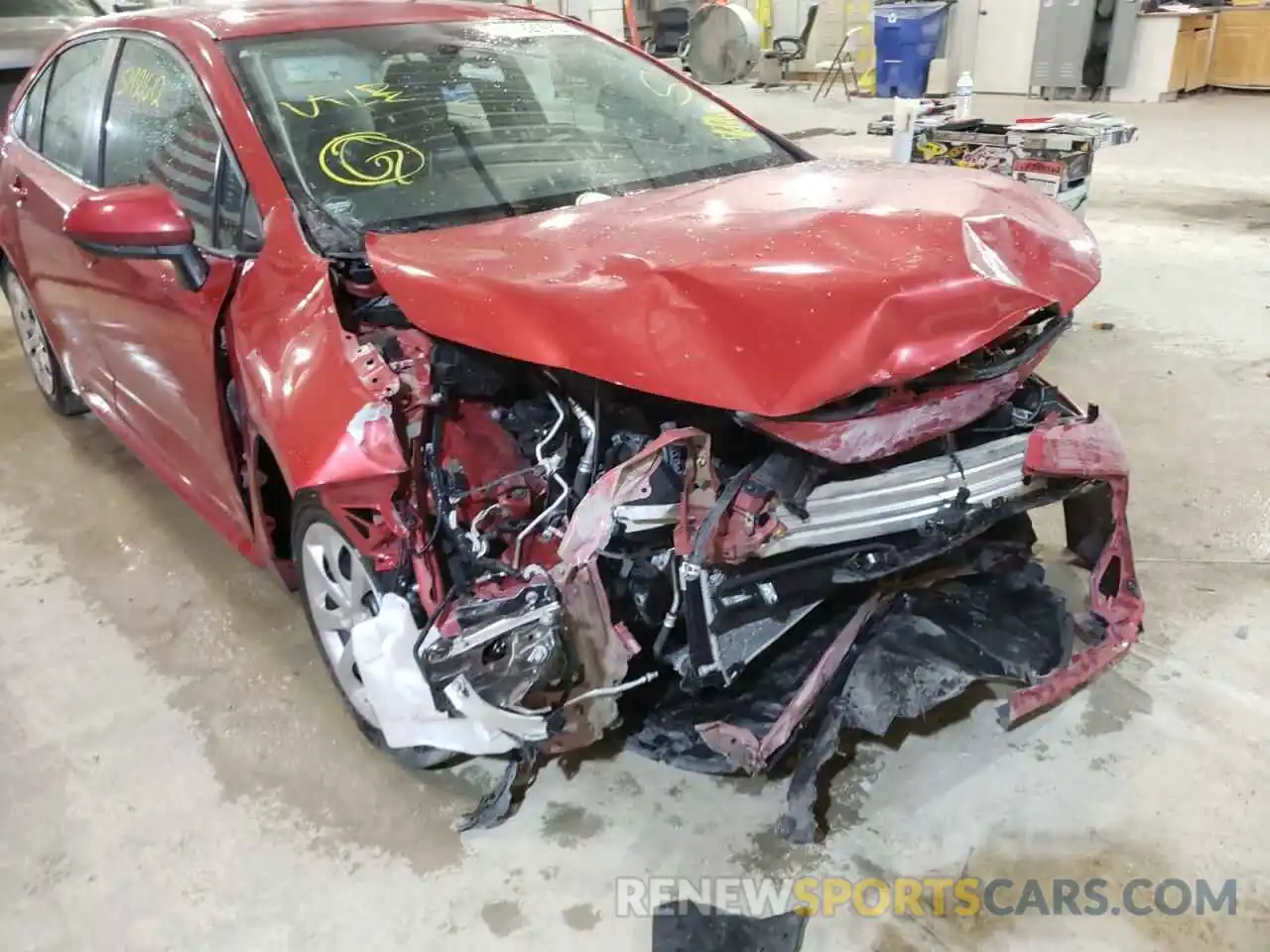 9 Photograph of a damaged car 5YFEPRAEXLP025207 TOYOTA COROLLA 2020