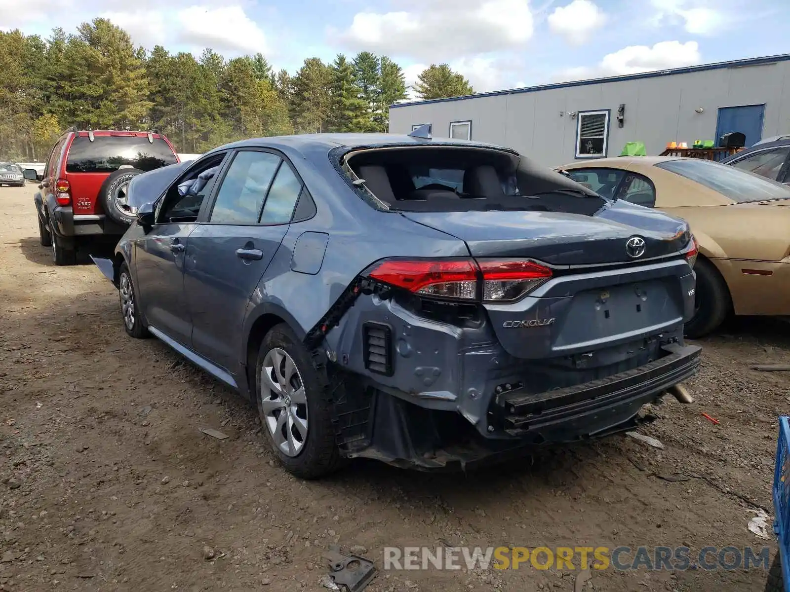 3 Photograph of a damaged car 5YFEPRAEXLP025224 TOYOTA COROLLA 2020