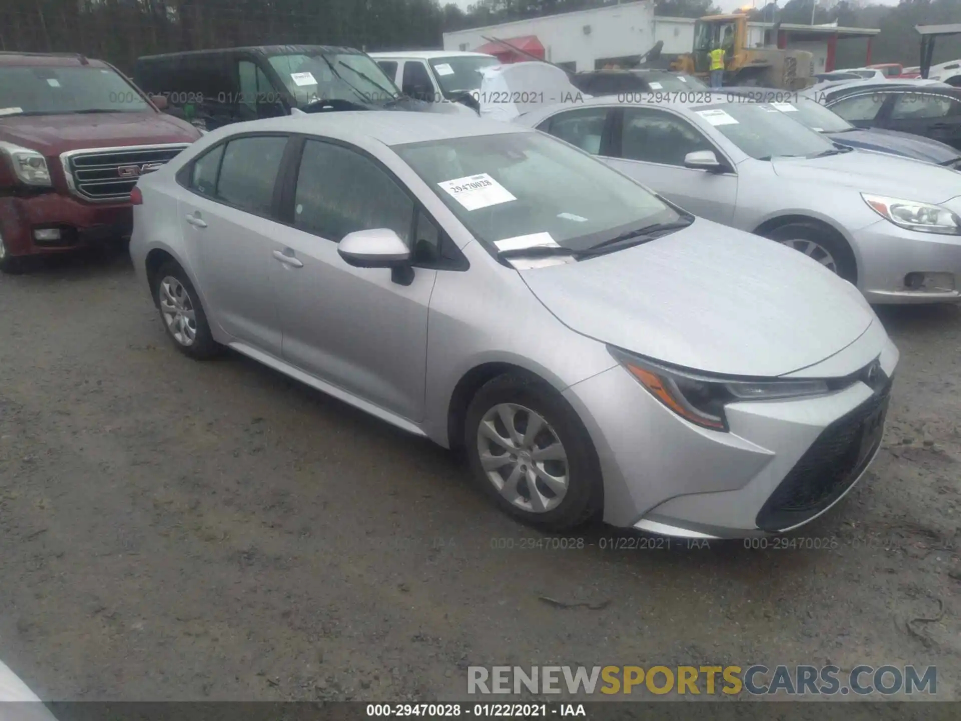 1 Photograph of a damaged car 5YFEPRAEXLP026681 TOYOTA COROLLA 2020