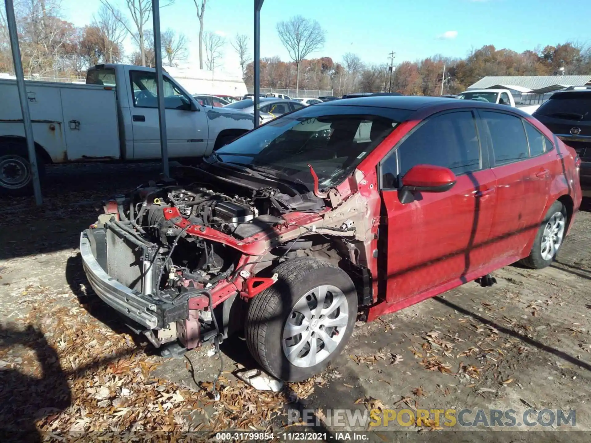 2 Photograph of a damaged car 5YFEPRAEXLP027216 TOYOTA COROLLA 2020