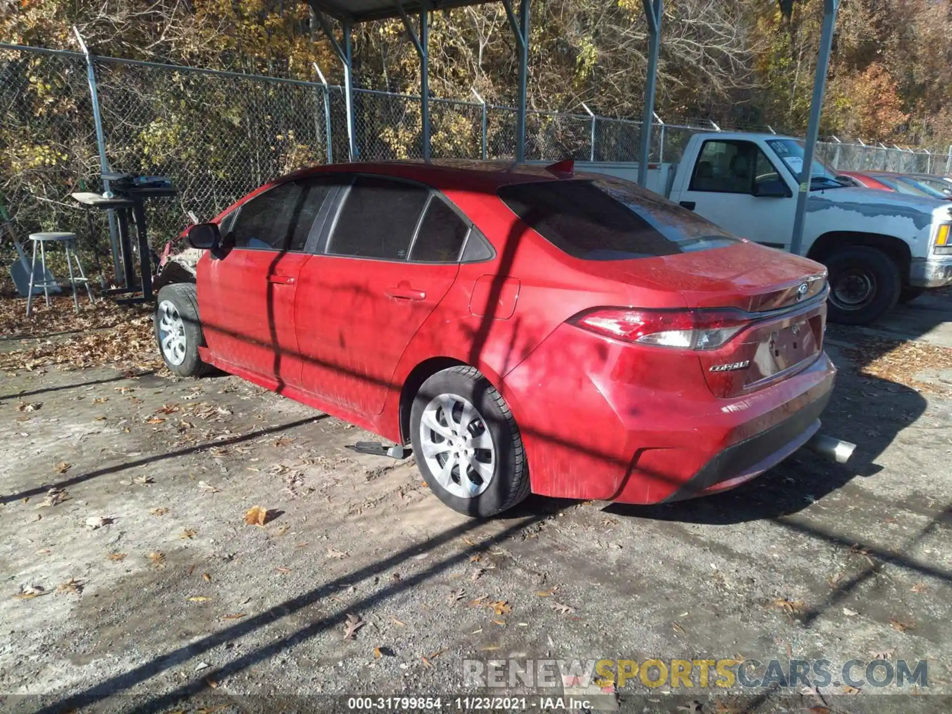 3 Photograph of a damaged car 5YFEPRAEXLP027216 TOYOTA COROLLA 2020